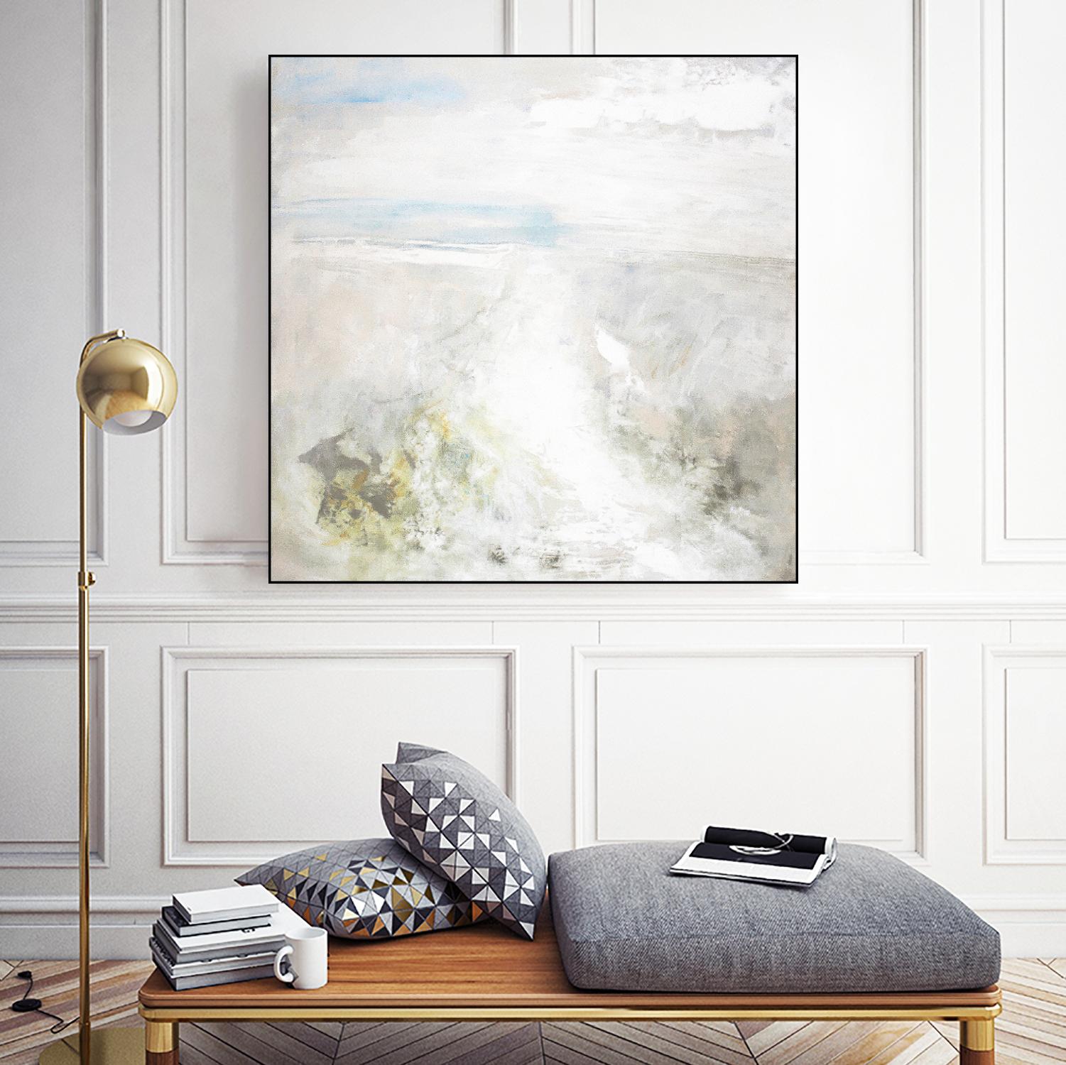 Sanibel Island by Mila Apperlo on GIANT ART - white coastal, contemporary, landscapes, beaches, ocean