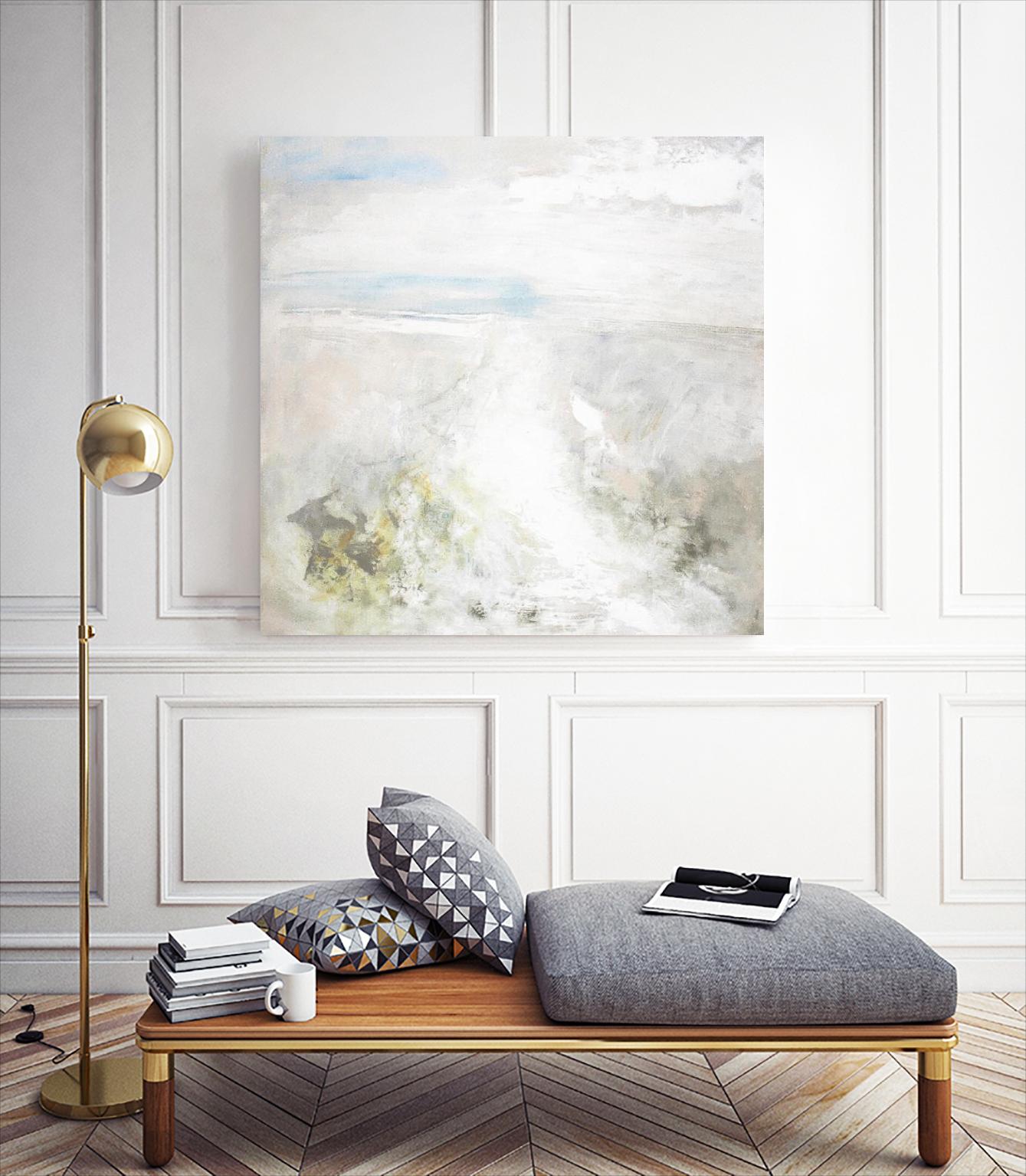 Sanibel Island by Mila Apperlo on GIANT ART - white coastal, contemporary, landscapes, beaches, ocean