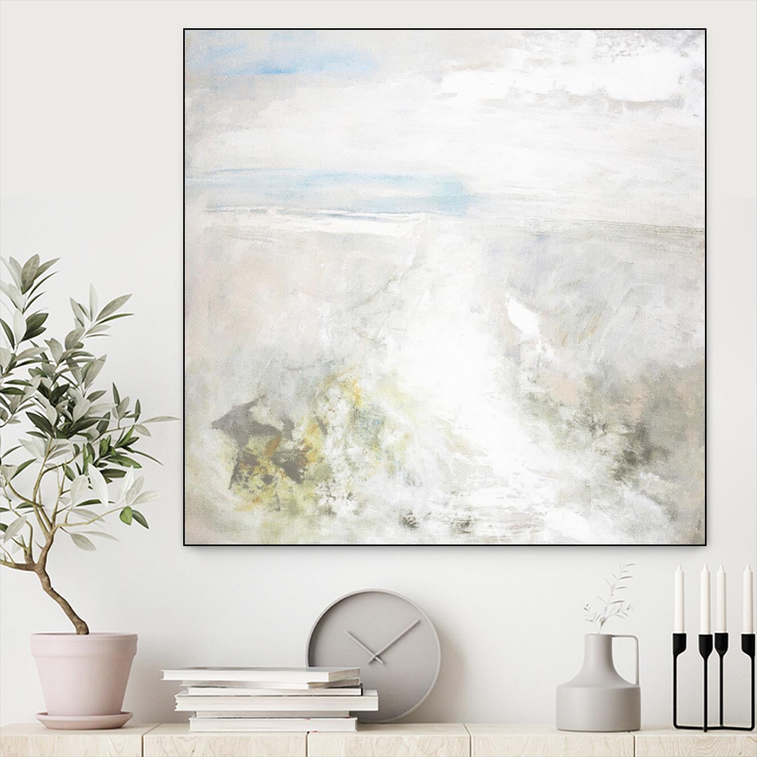 Sanibel Island by Mila Apperlo on GIANT ART - white coastal, contemporary, landscapes, beaches, ocean