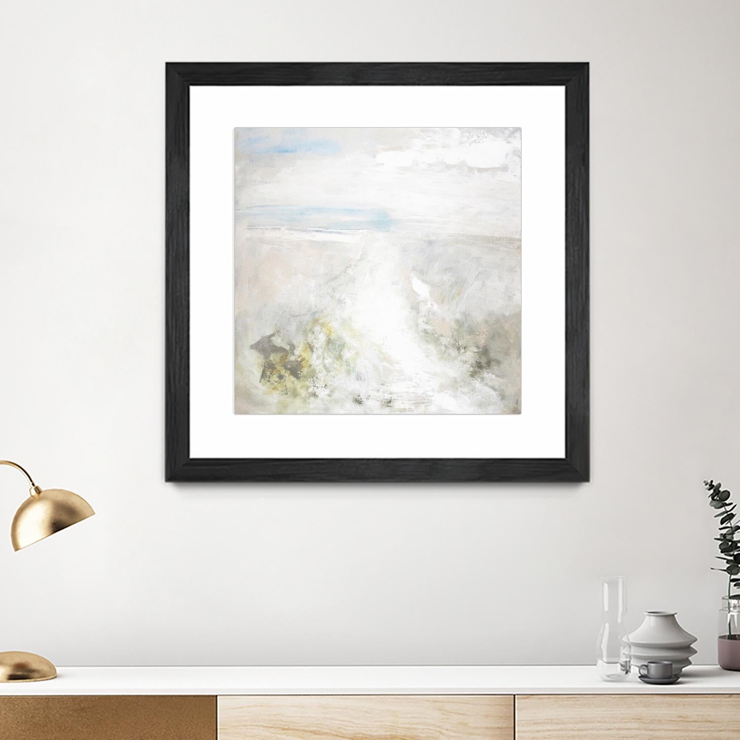 Sanibel Island by Mila Apperlo on GIANT ART - white coastal, contemporary, landscapes, beaches, ocean