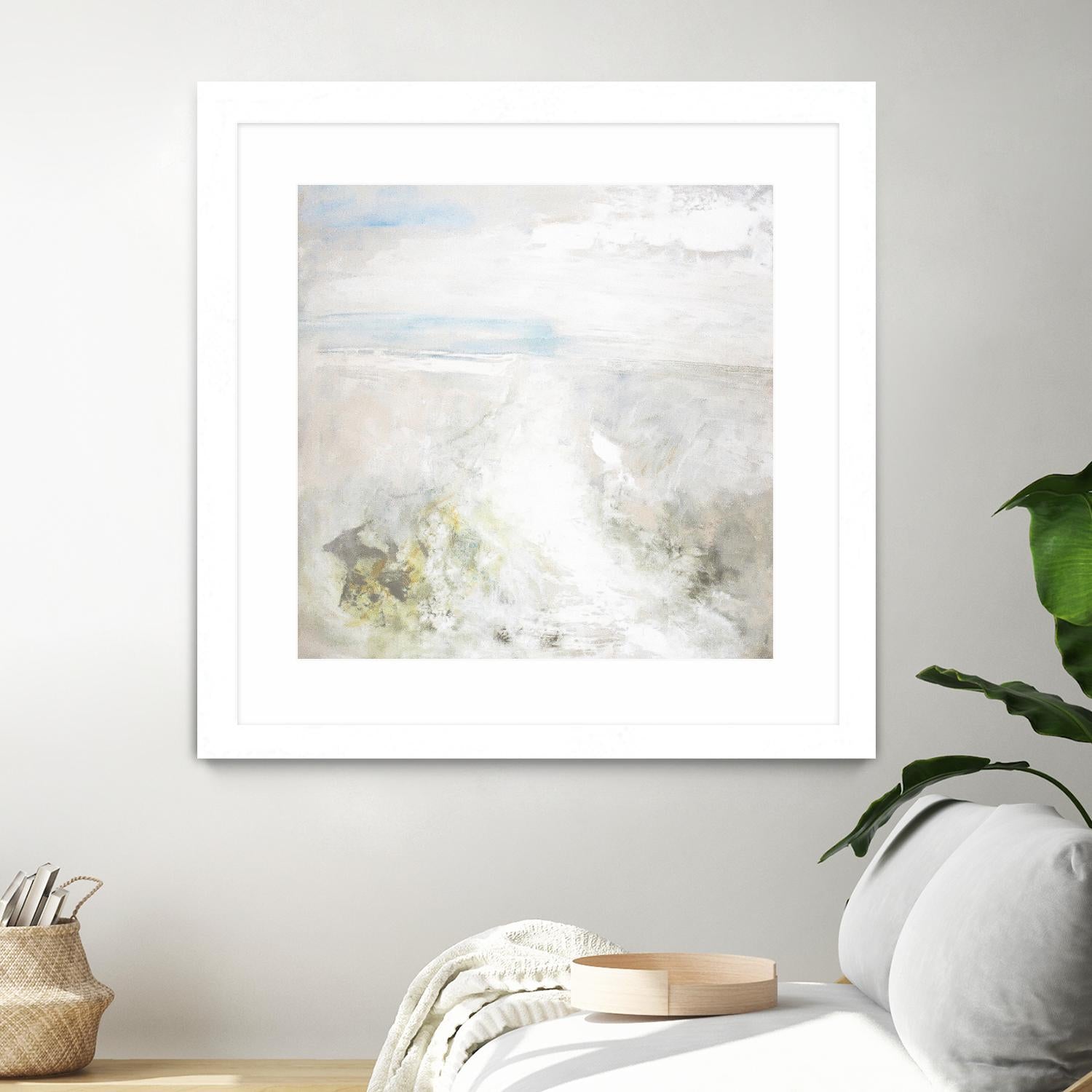 Sanibel Island by Mila Apperlo on GIANT ART - white coastal, contemporary, landscapes, beaches, ocean