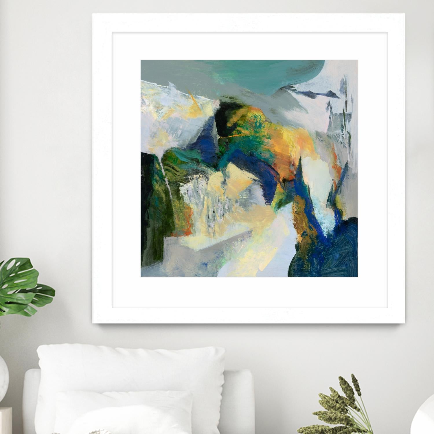 Iceberg by Emilia Arana on GIANT ART - multicolor abstracts, contemporary
