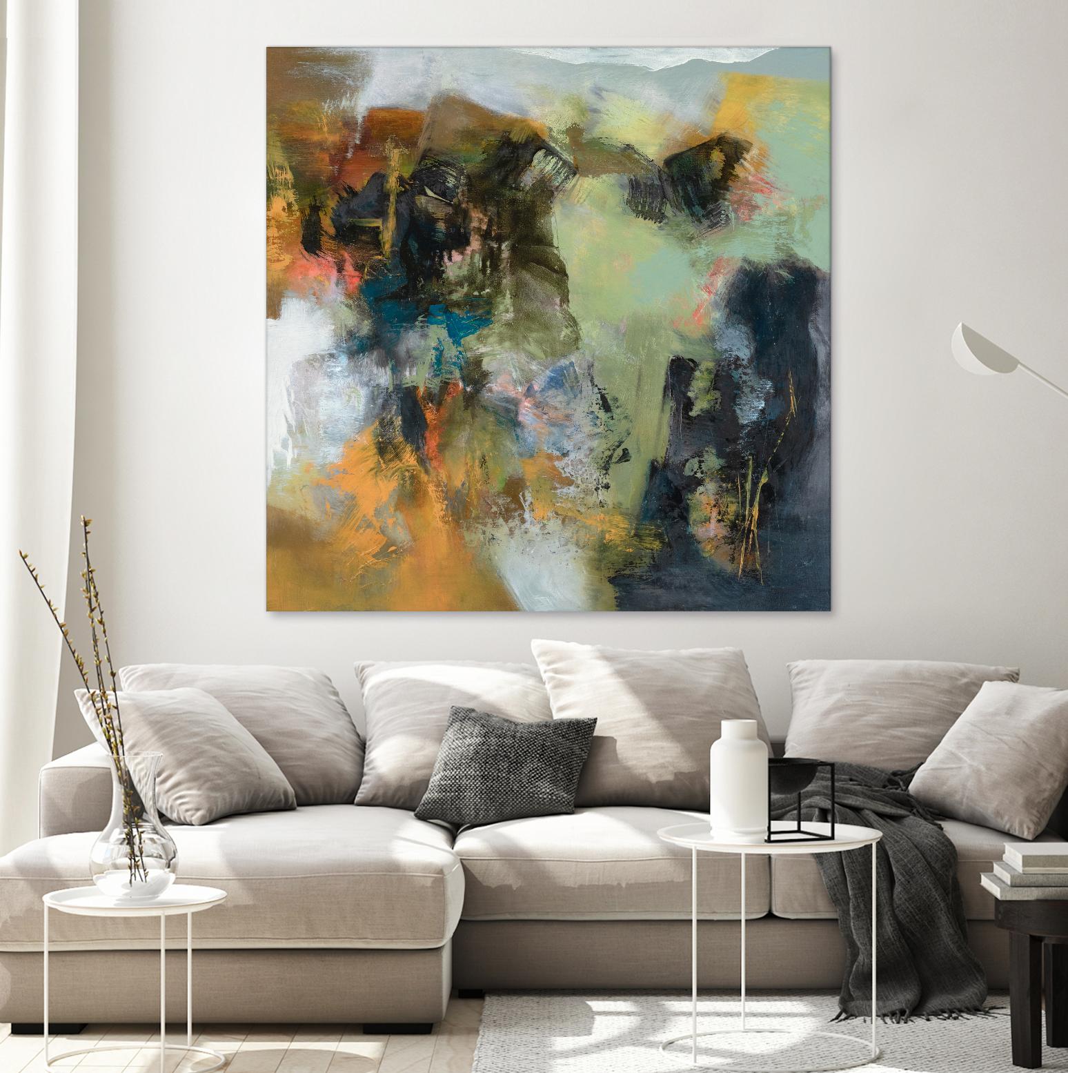 Rock Corral by Emilia Arana on GIANT ART - multicolor abstracts, contemporary