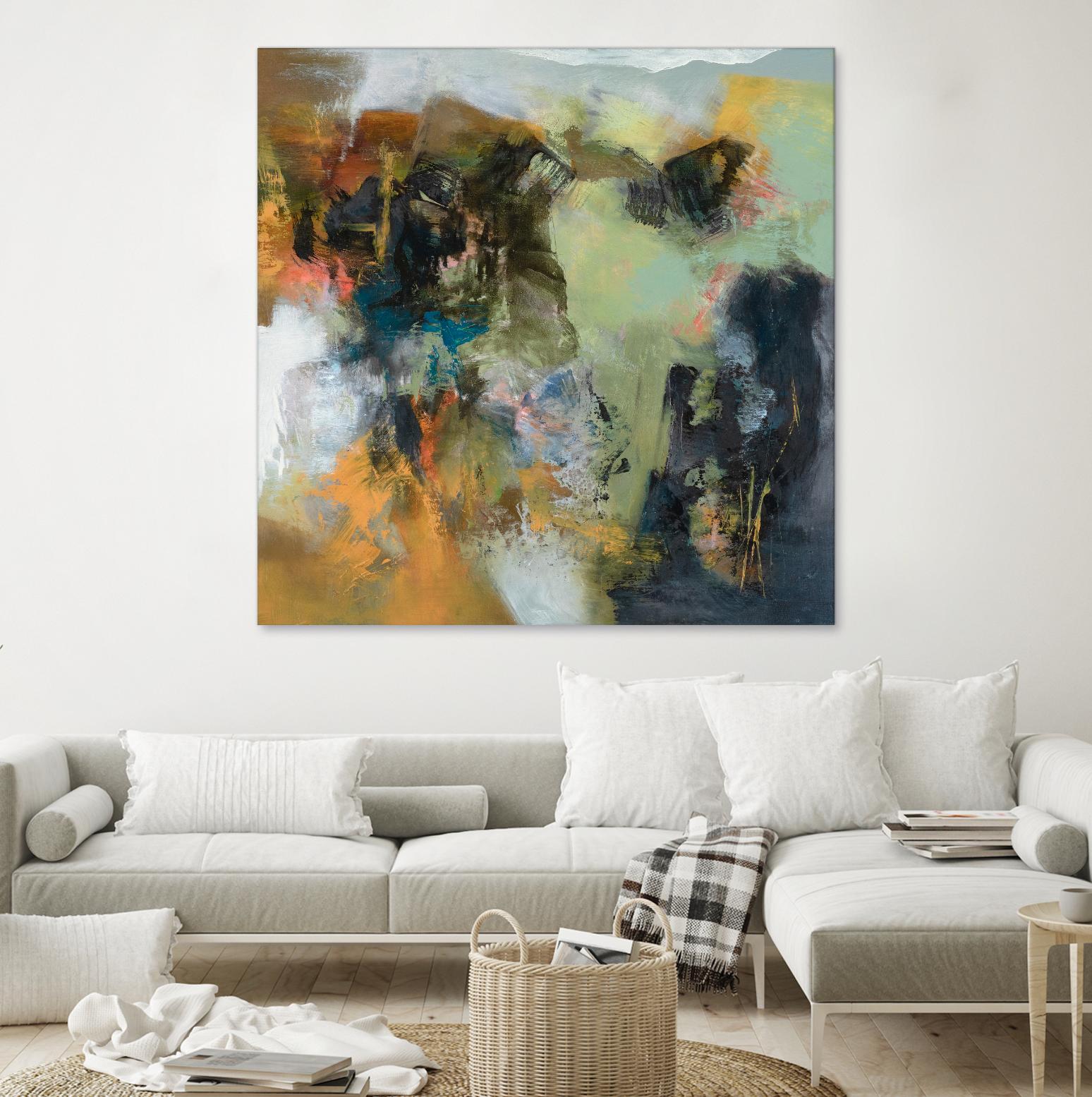 Rock Corral by Emilia Arana on GIANT ART - multicolor abstracts, contemporary