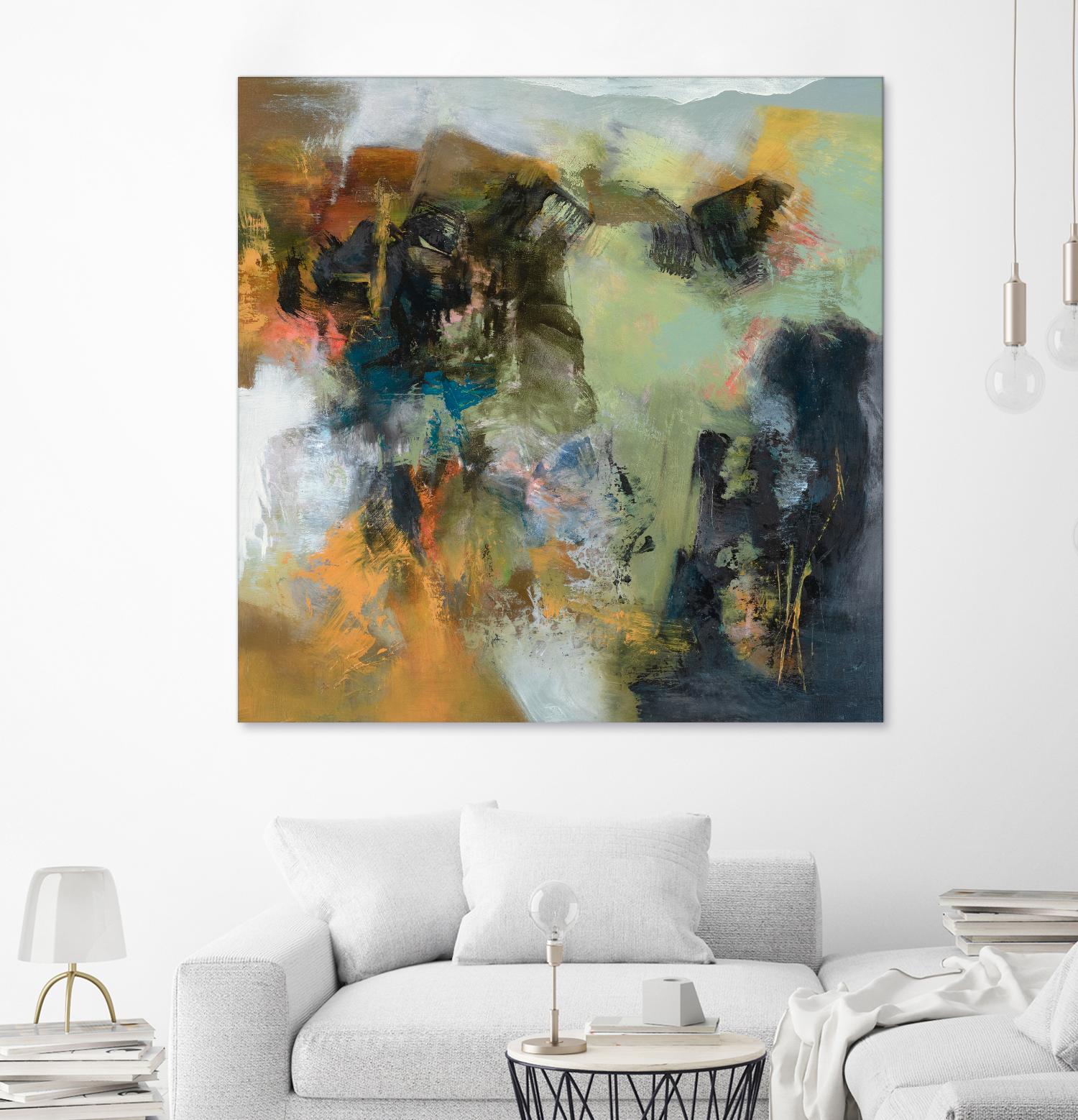 Rock Corral by Emilia Arana on GIANT ART - multicolor abstracts, contemporary