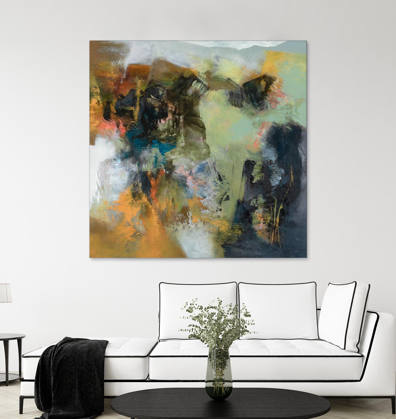Rock Corral by Emilia Arana on GIANT ART - multicolor abstracts, contemporary