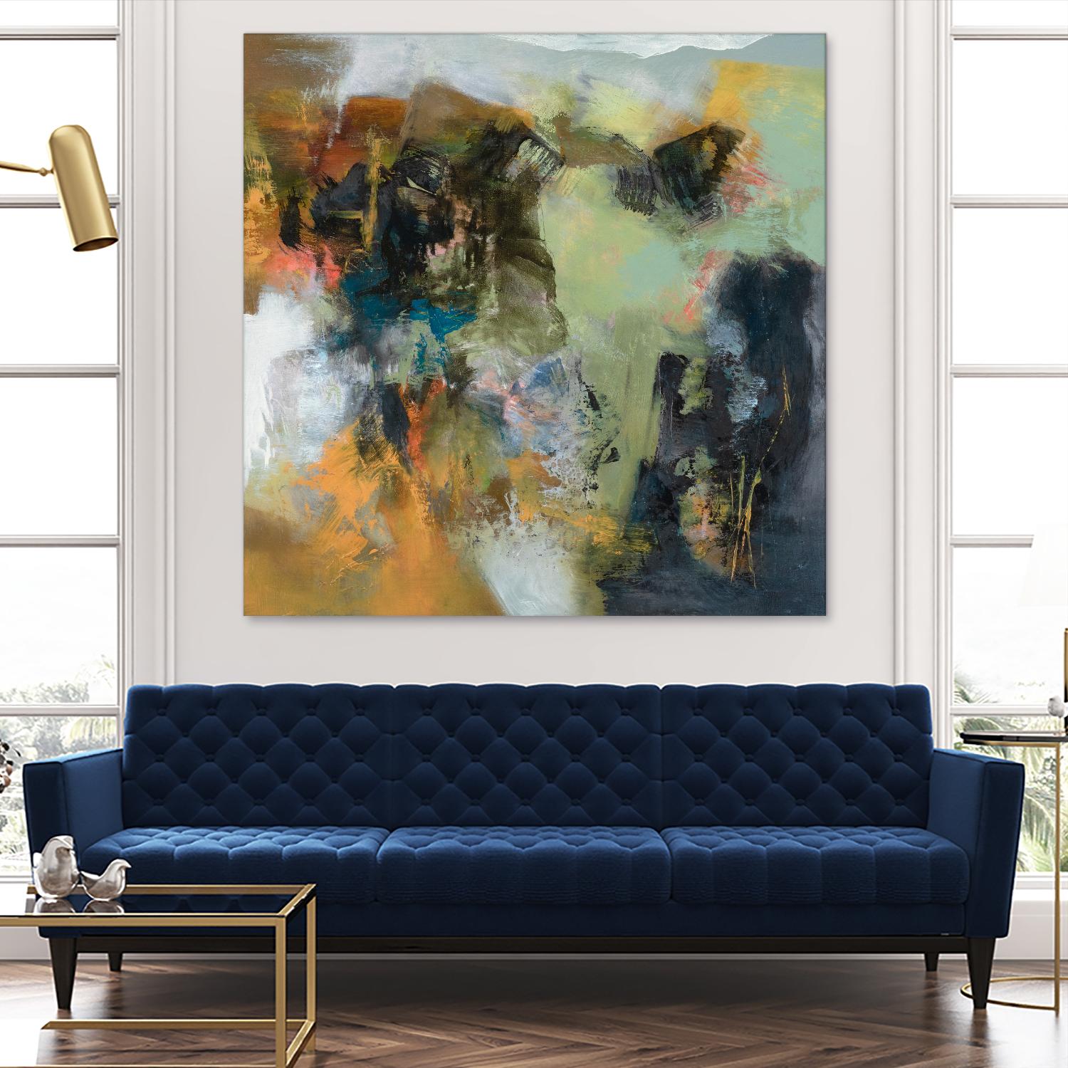 Rock Corral by Emilia Arana on GIANT ART - multicolor abstracts, contemporary