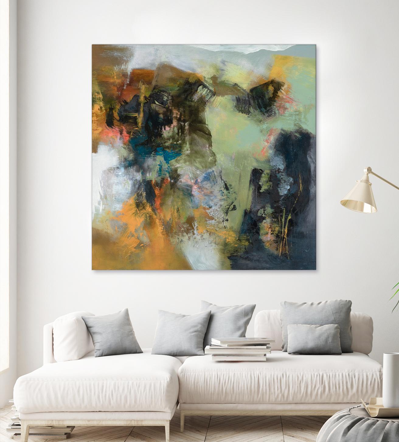 Rock Corral by Emilia Arana on GIANT ART - multicolor abstracts, contemporary