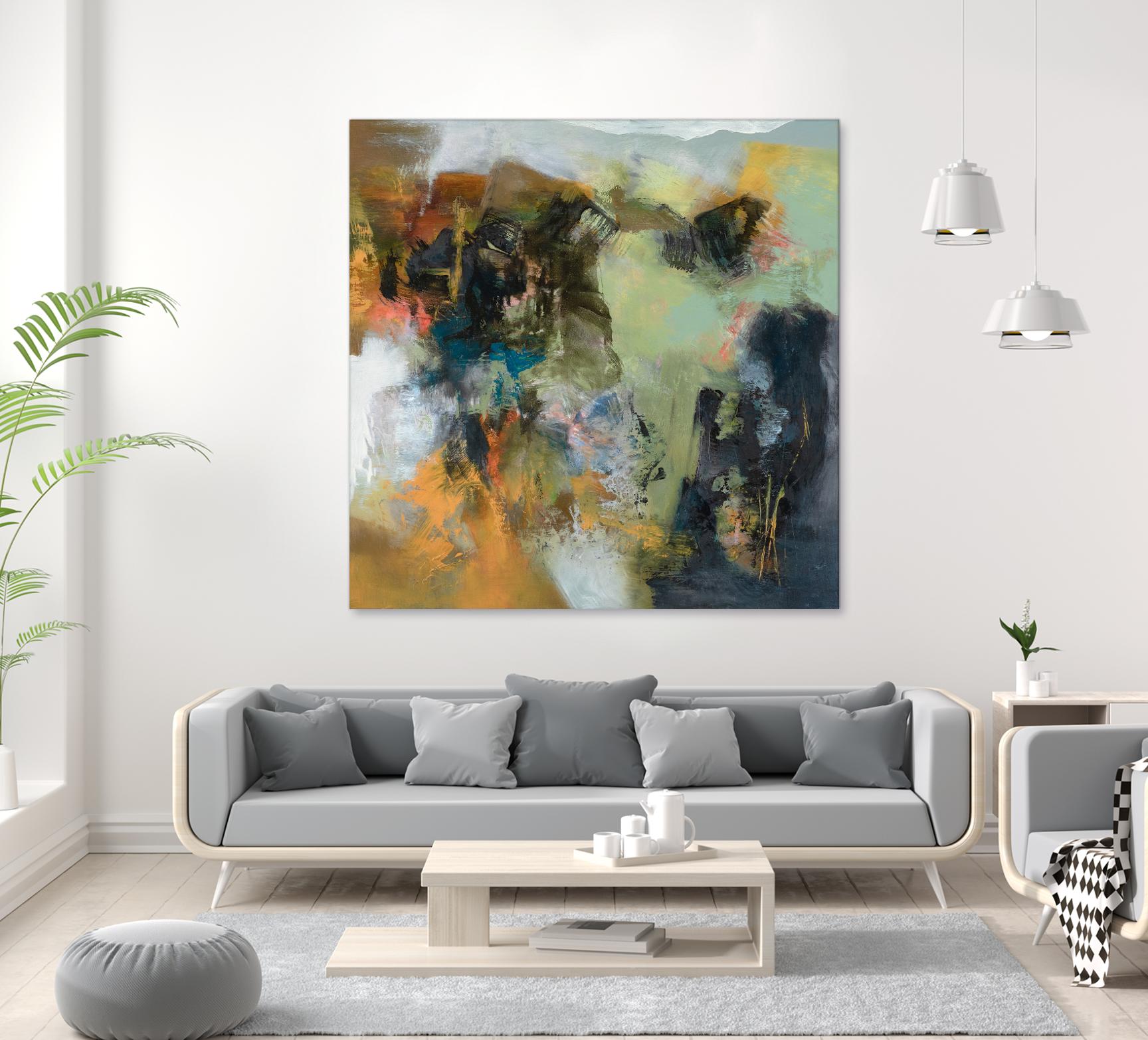 Rock Corral by Emilia Arana on GIANT ART - multicolor abstracts, contemporary