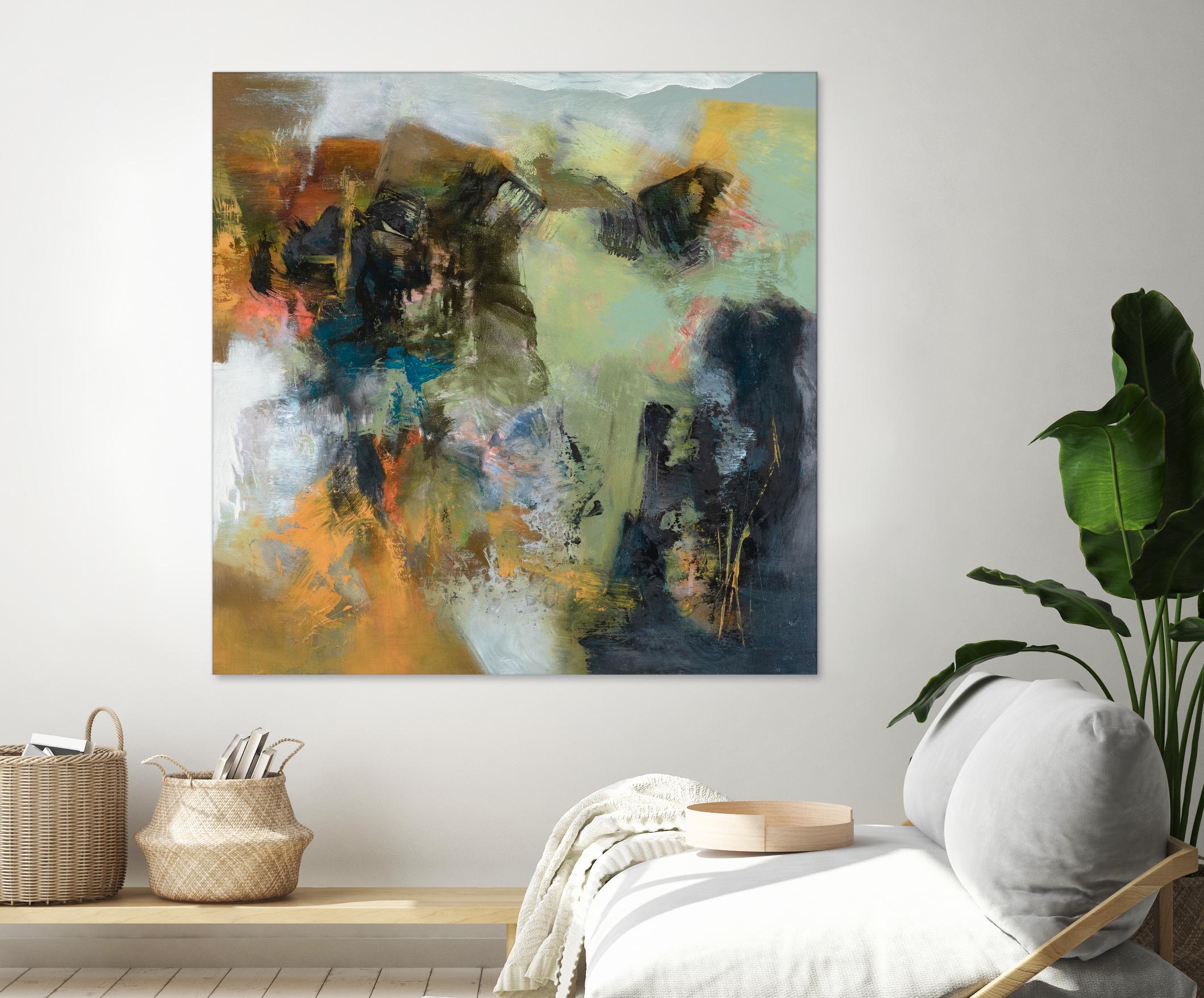 Rock Corral by Emilia Arana on GIANT ART - multicolor abstracts, contemporary