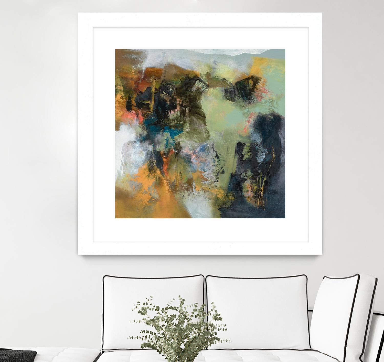 Rock Corral by Emilia Arana on GIANT ART - multicolor abstracts, contemporary