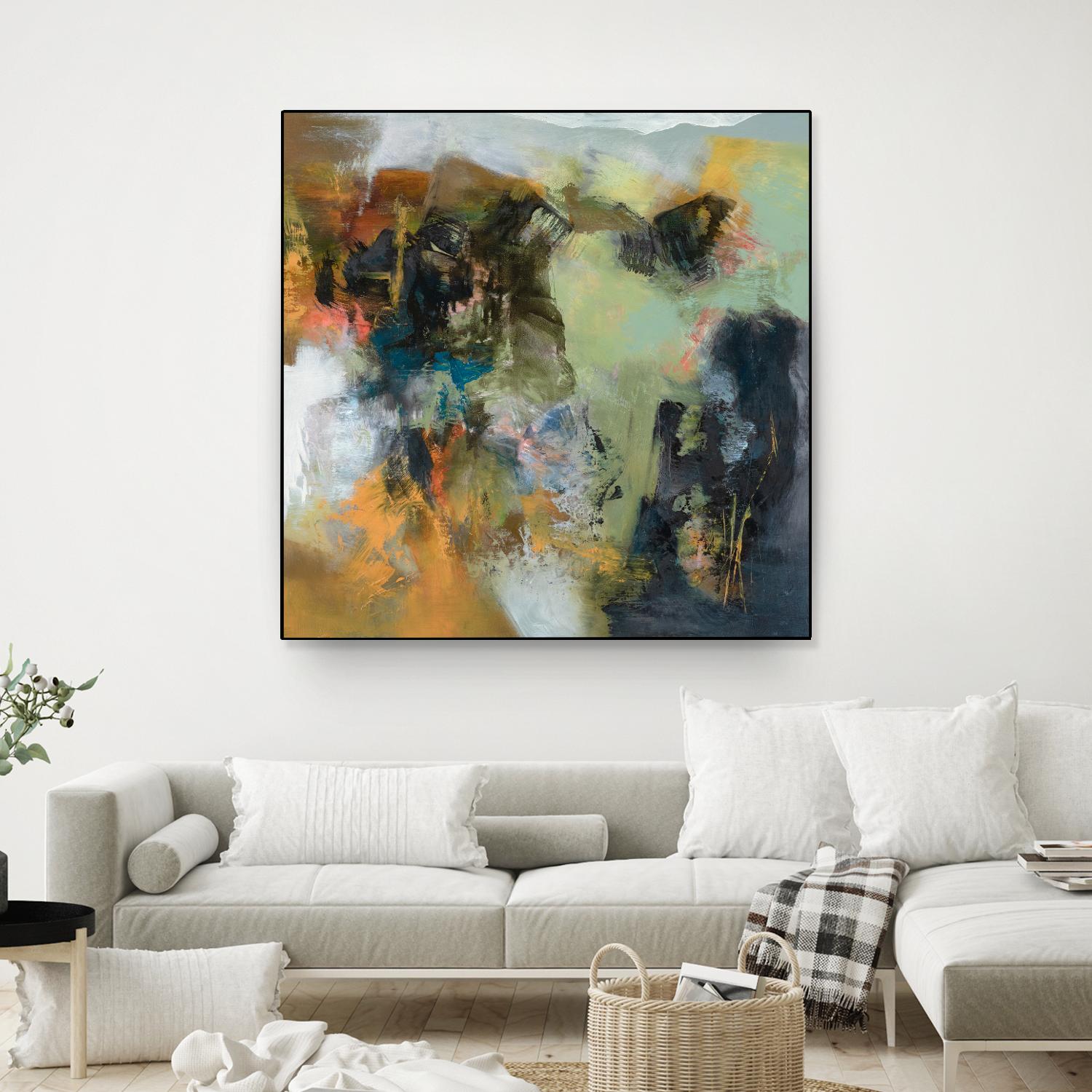 Rock Corral by Emilia Arana on GIANT ART - multicolor abstracts, contemporary