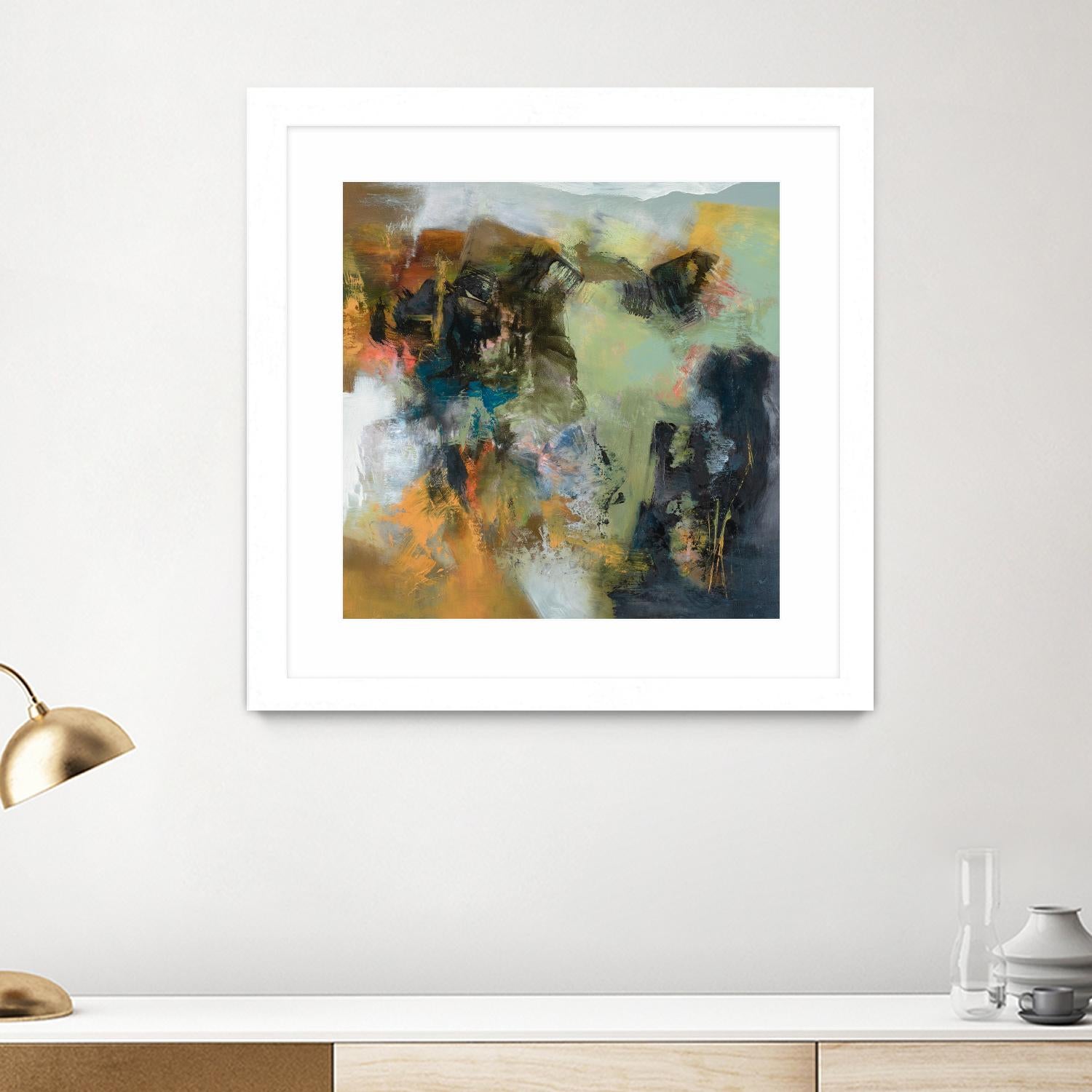 Rock Corral by Emilia Arana on GIANT ART - multicolor abstracts, contemporary