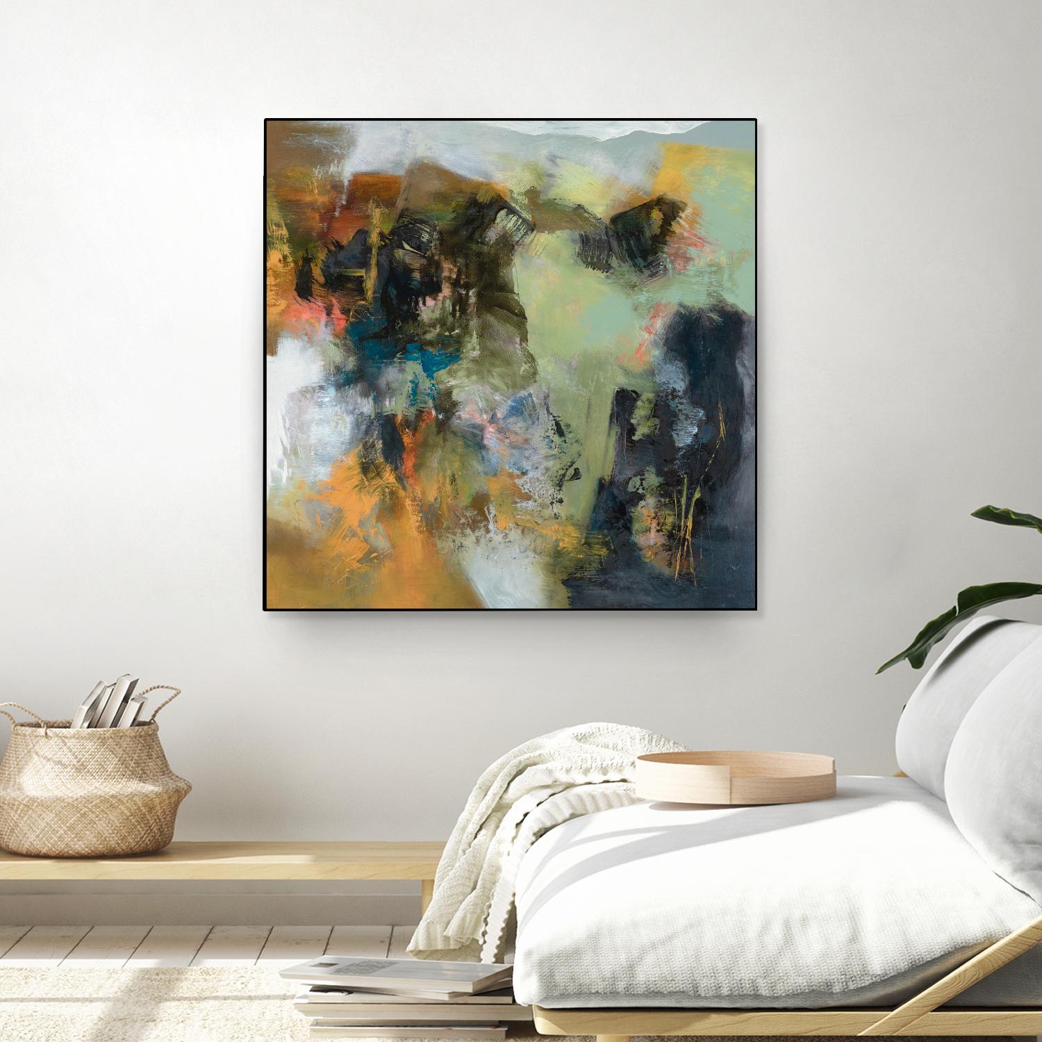 Rock Corral by Emilia Arana on GIANT ART - multicolor abstracts, contemporary