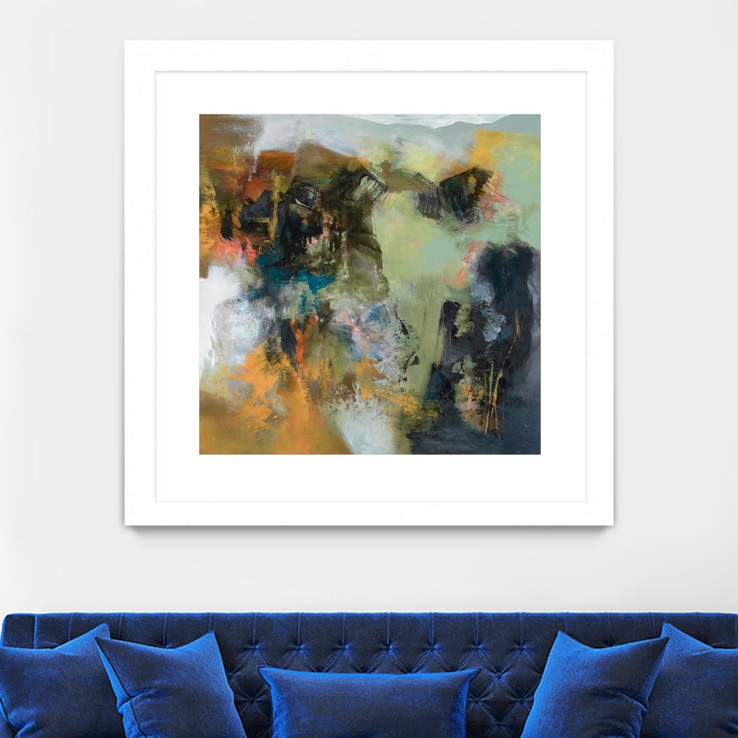 Rock Corral by Emilia Arana on GIANT ART - multicolor abstracts, contemporary