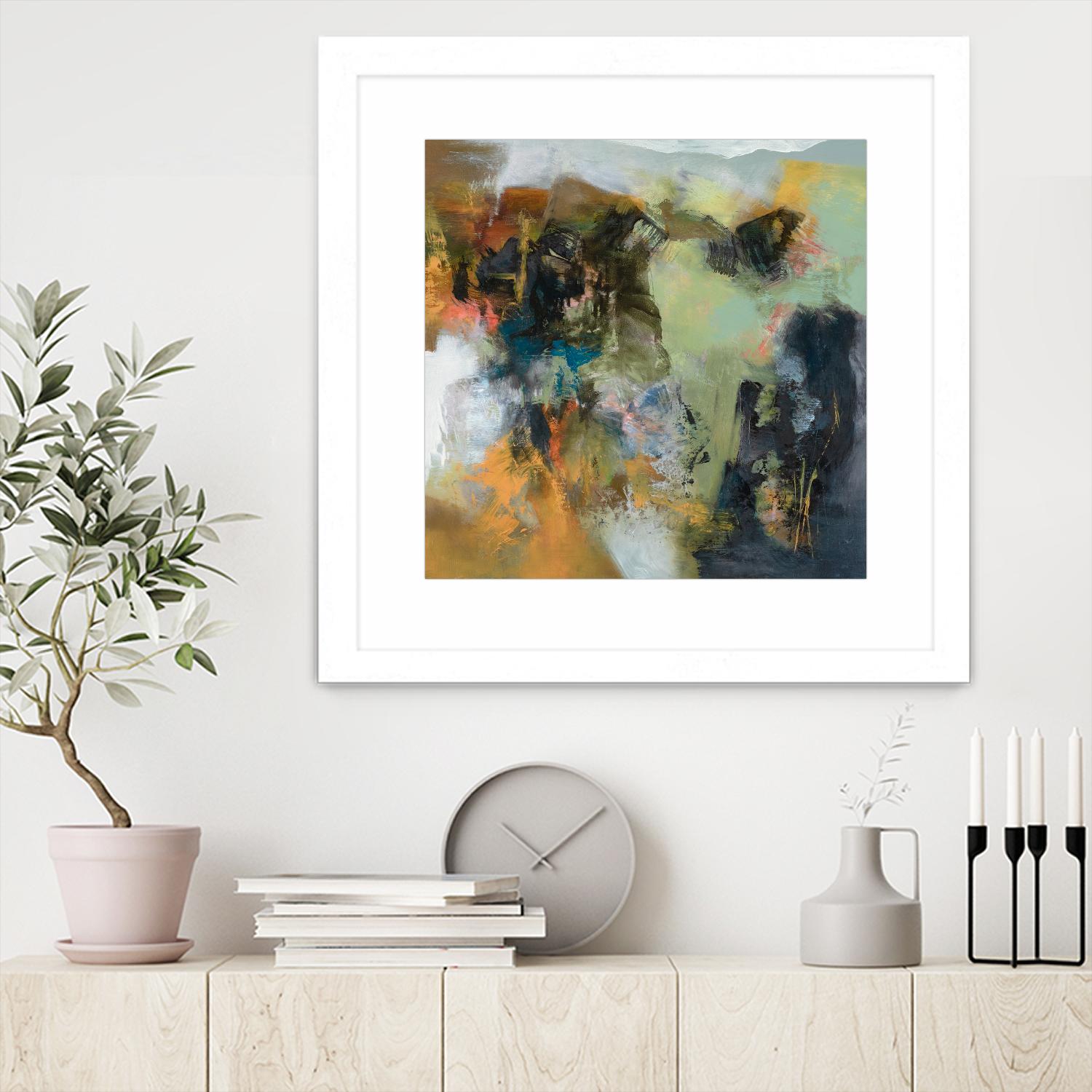 Rock Corral by Emilia Arana on GIANT ART - multicolor abstracts, contemporary