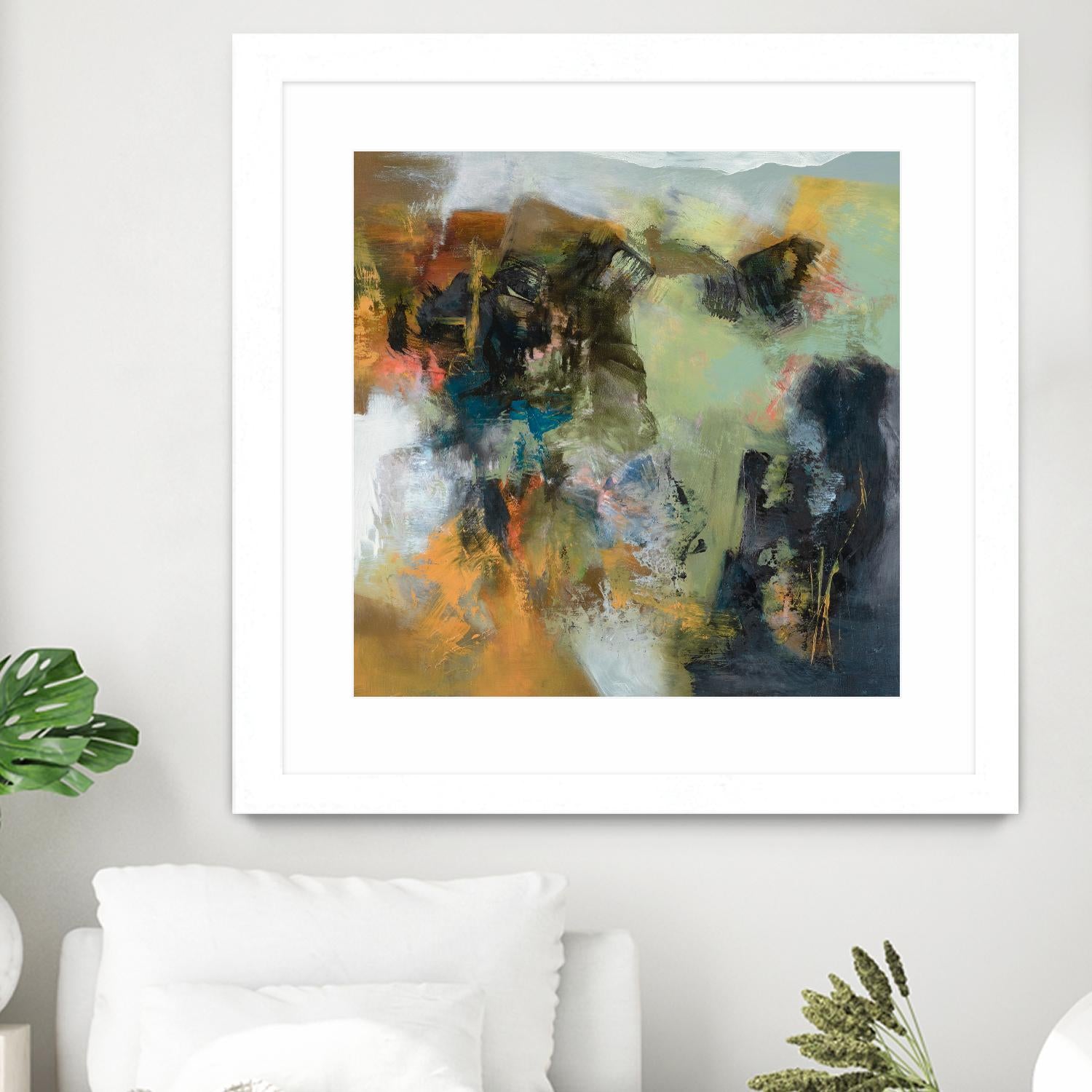 Rock Corral by Emilia Arana on GIANT ART - multicolor abstracts, contemporary