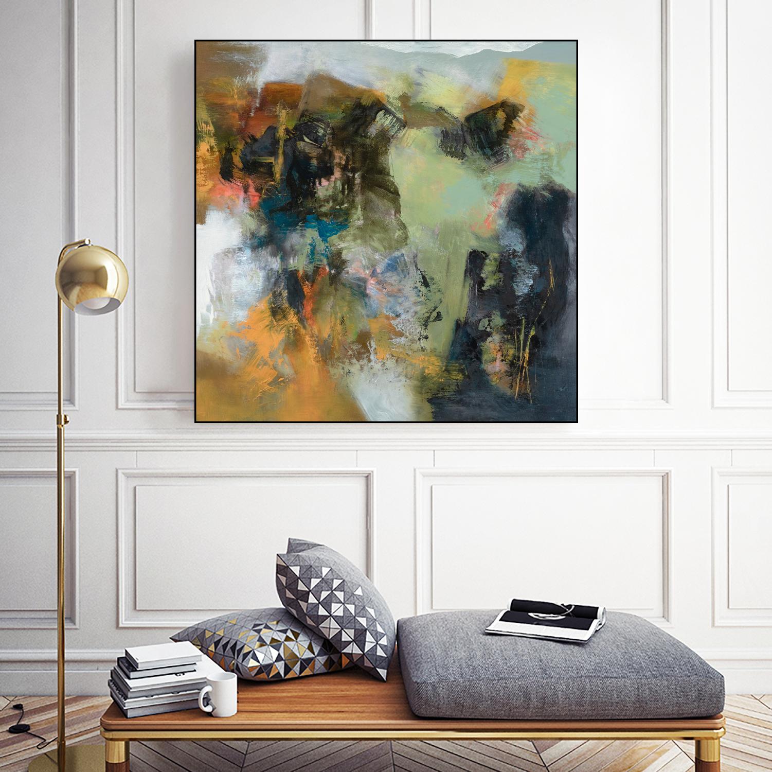 Rock Corral by Emilia Arana on GIANT ART - multicolor abstracts, contemporary