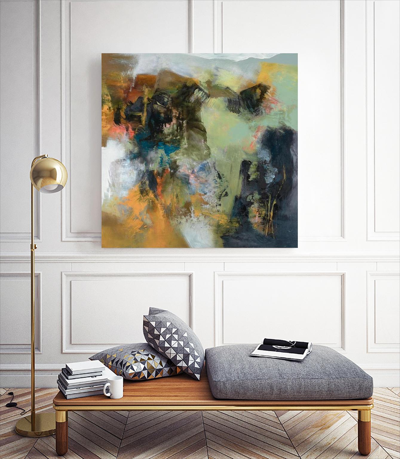 Rock Corral by Emilia Arana on GIANT ART - multicolor abstracts, contemporary