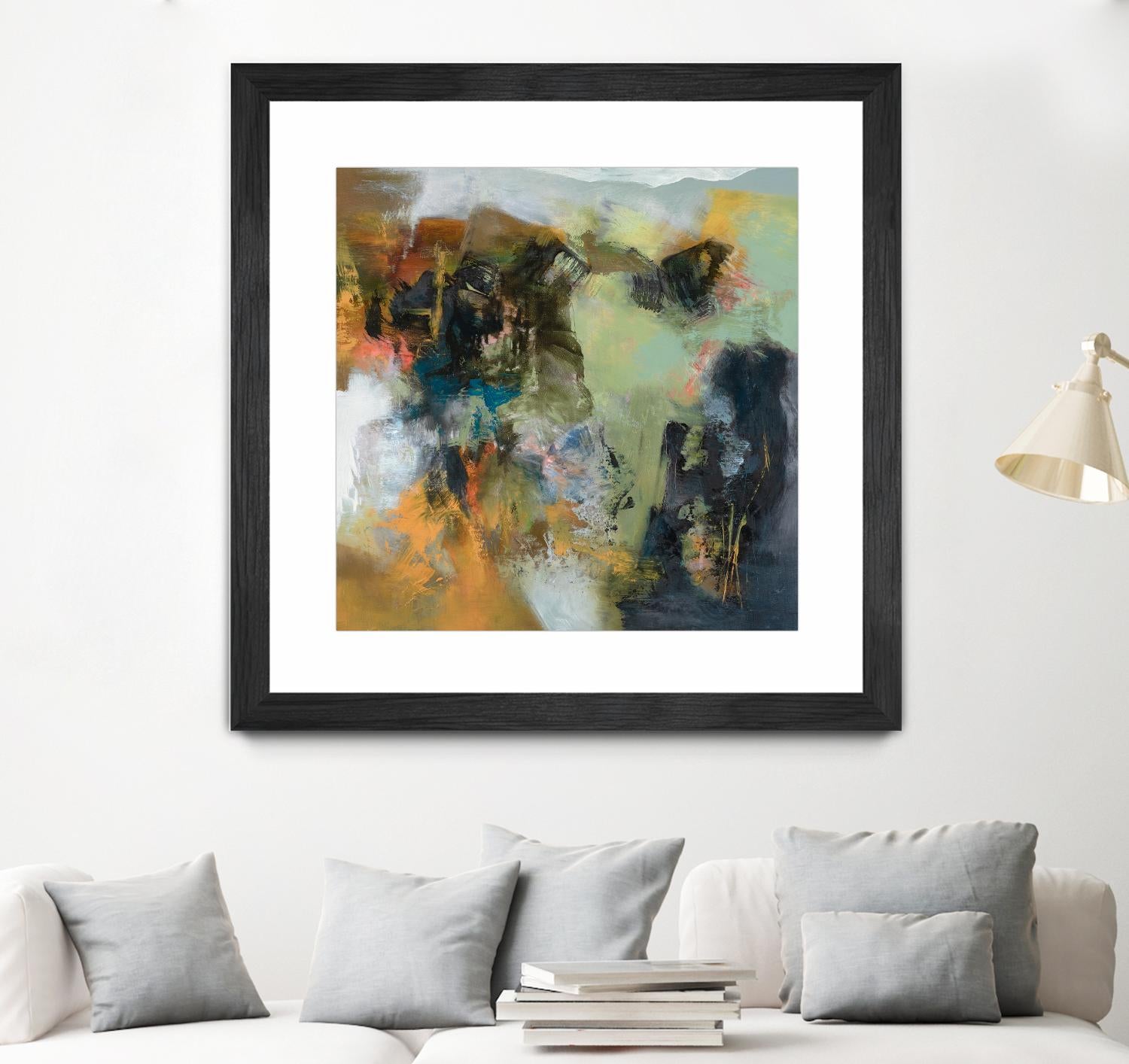 Rock Corral by Emilia Arana on GIANT ART - multicolor abstracts, contemporary