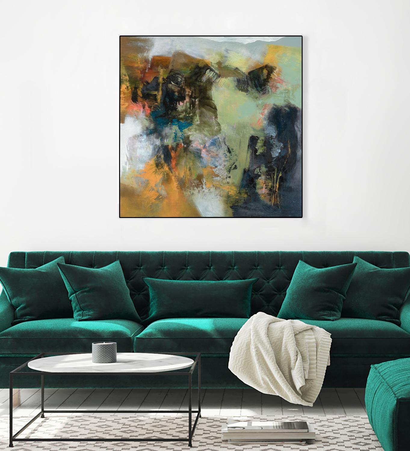 Rock Corral by Emilia Arana on GIANT ART - multicolor abstracts, contemporary