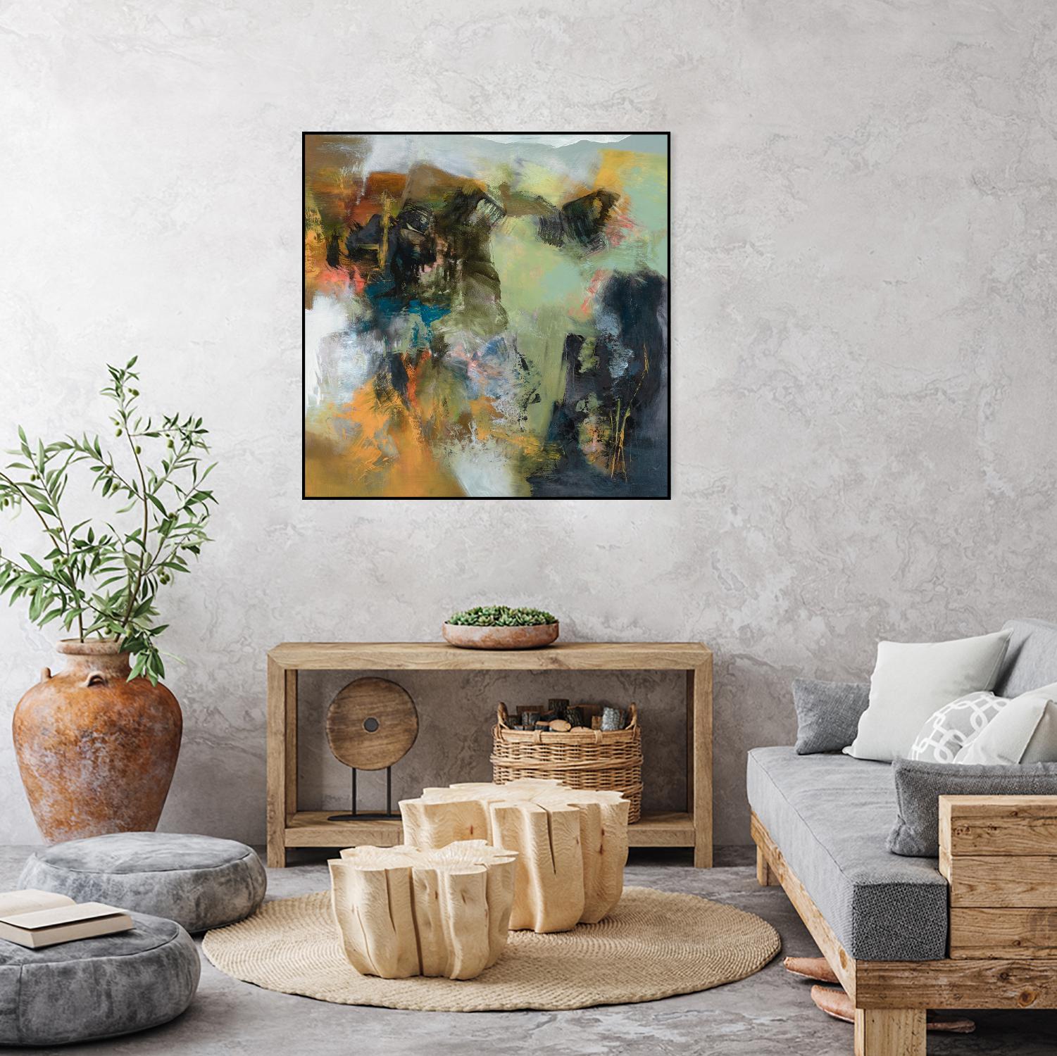 Rock Corral by Emilia Arana on GIANT ART - multicolor abstracts, contemporary