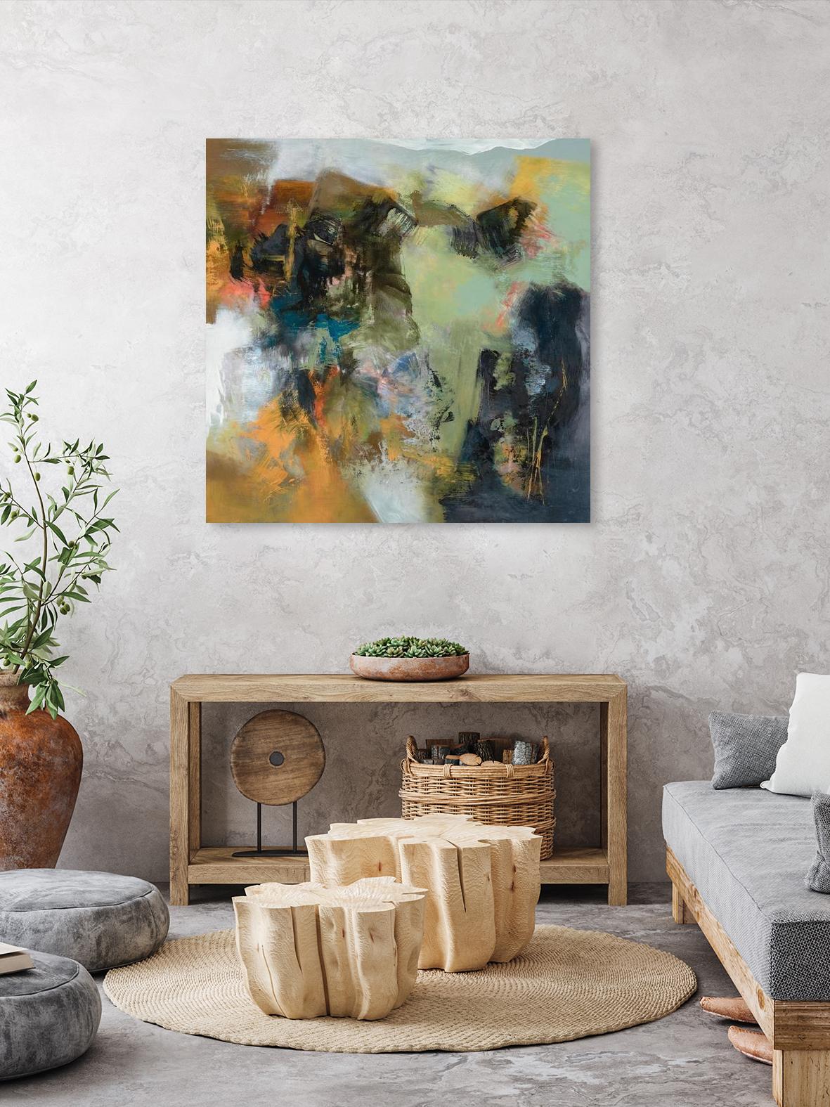 Rock Corral by Emilia Arana on GIANT ART - multicolor abstracts, contemporary