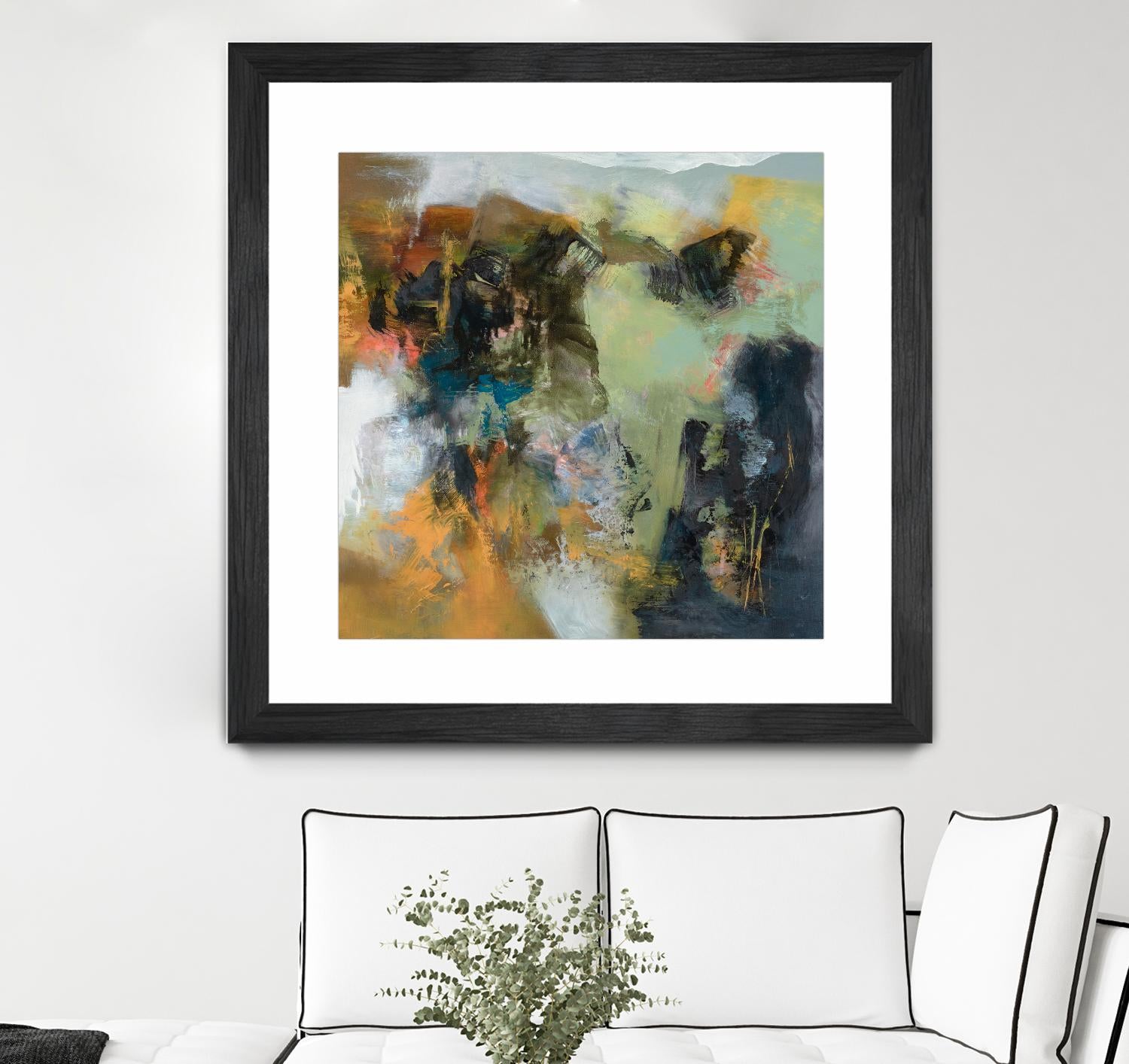 Rock Corral by Emilia Arana on GIANT ART - multicolor abstracts, contemporary
