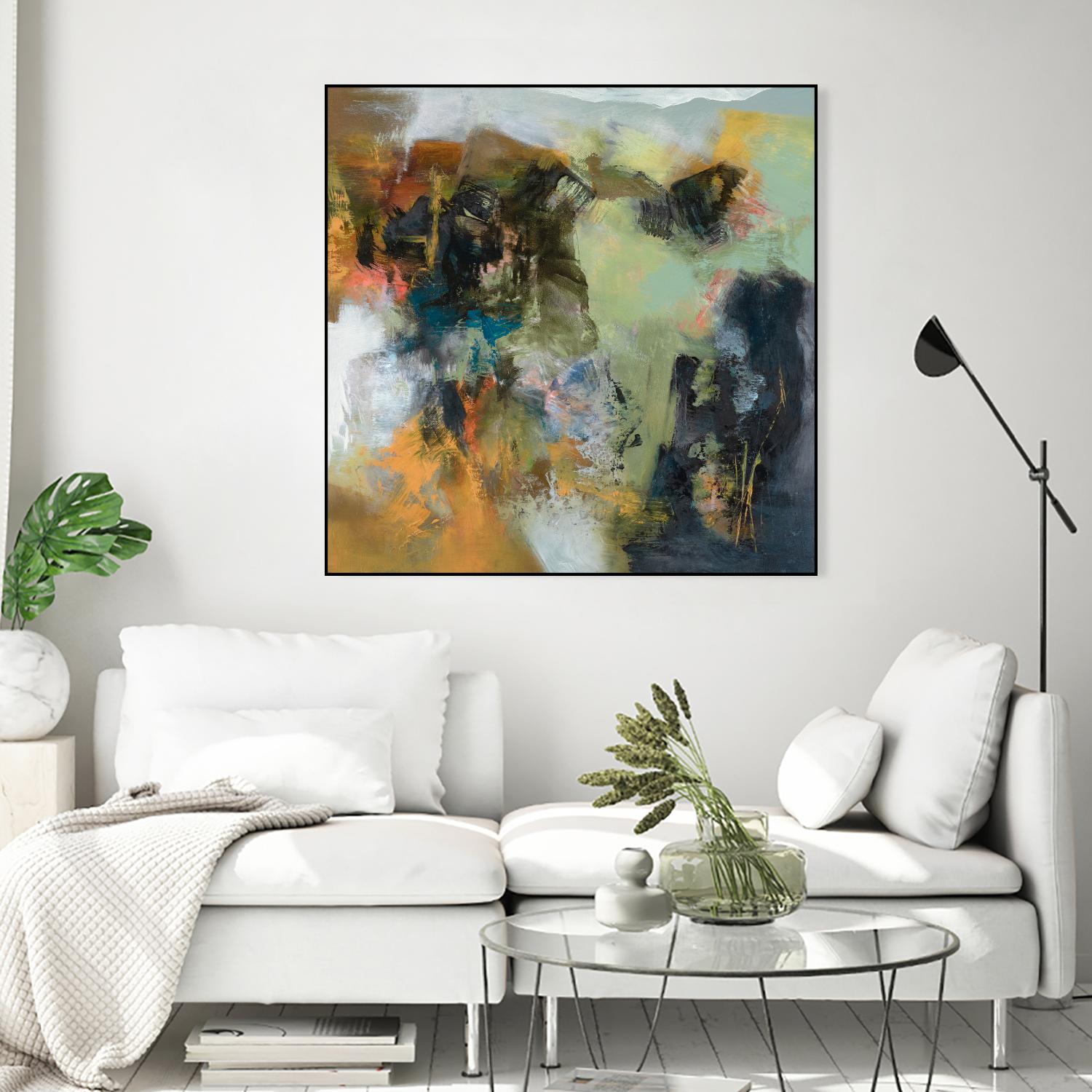 Rock Corral by Emilia Arana on GIANT ART - multicolor abstracts, contemporary