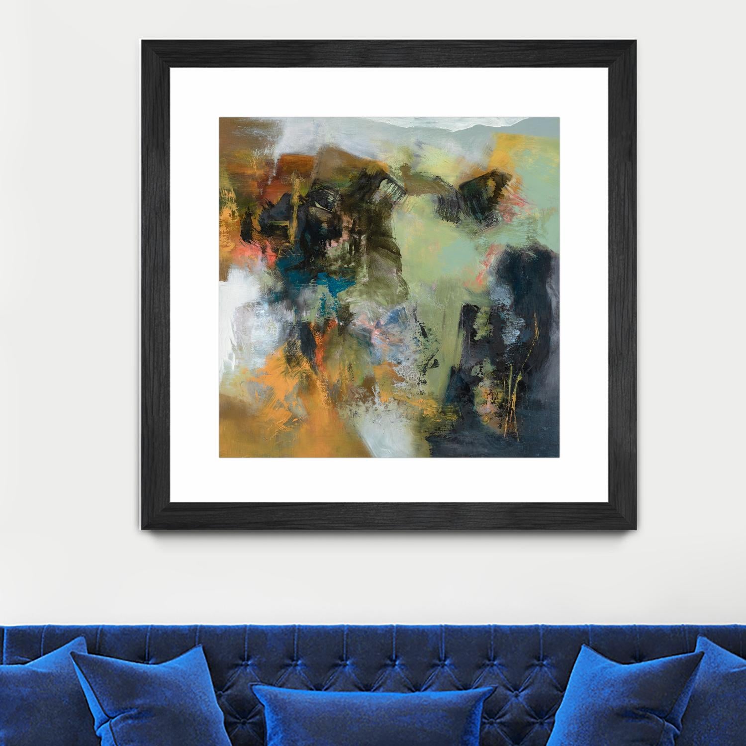 Rock Corral by Emilia Arana on GIANT ART - multicolor abstracts, contemporary