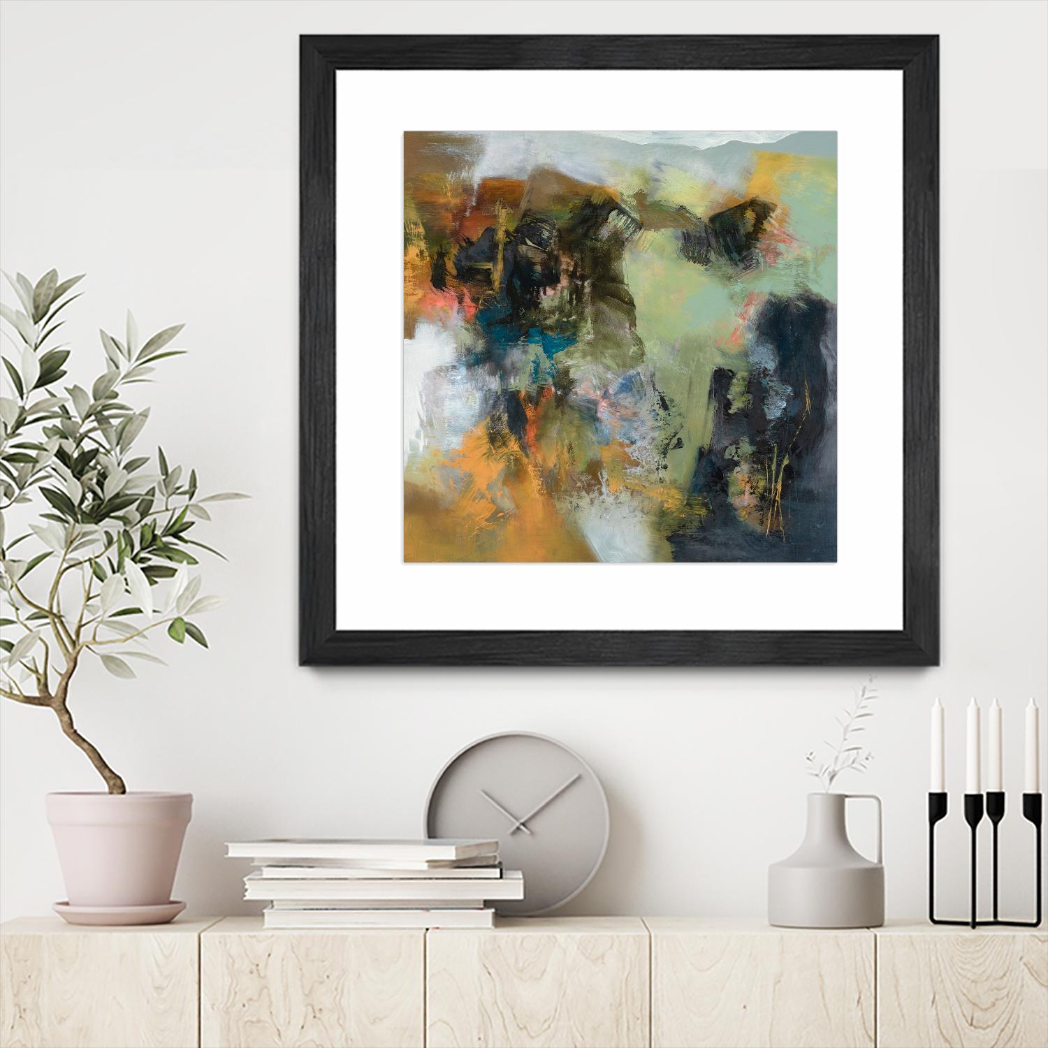 Rock Corral by Emilia Arana on GIANT ART - multicolor abstracts, contemporary