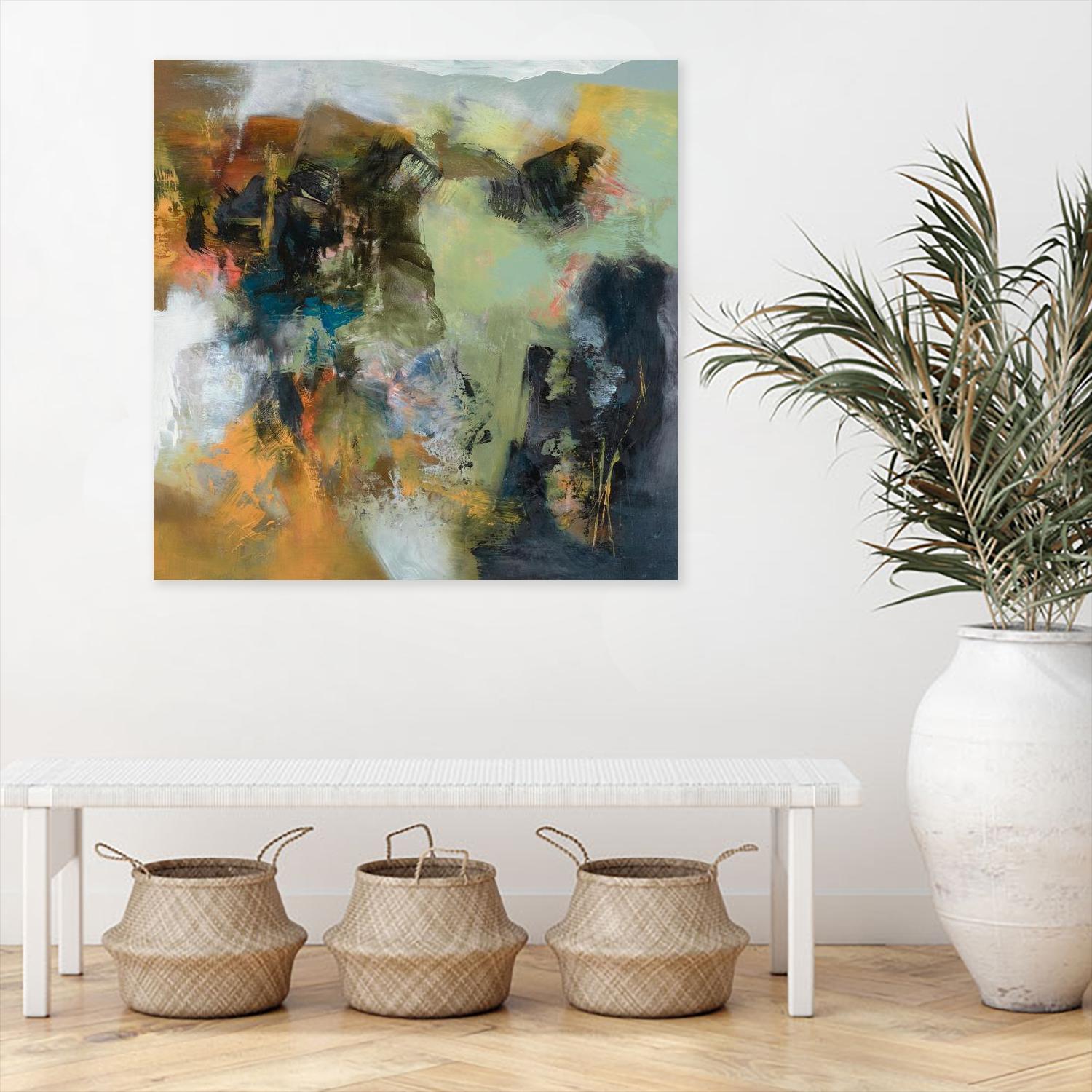 Rock Corral by Emilia Arana on GIANT ART - multicolor abstracts, contemporary