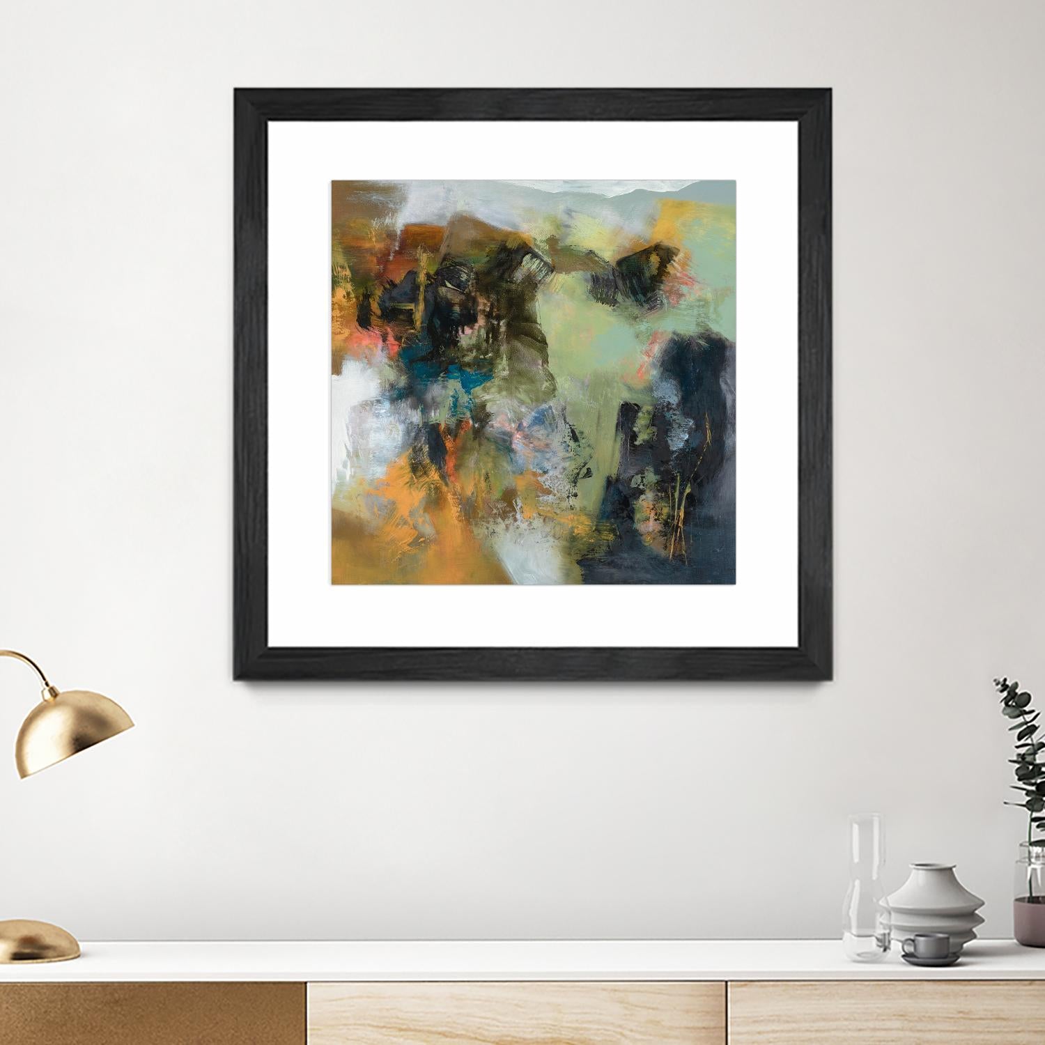 Rock Corral by Emilia Arana on GIANT ART - multicolor abstracts, contemporary
