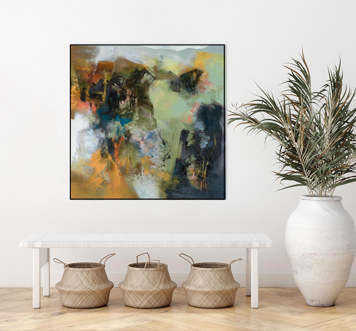 Rock Corral by Emilia Arana on GIANT ART - multicolor abstracts, contemporary