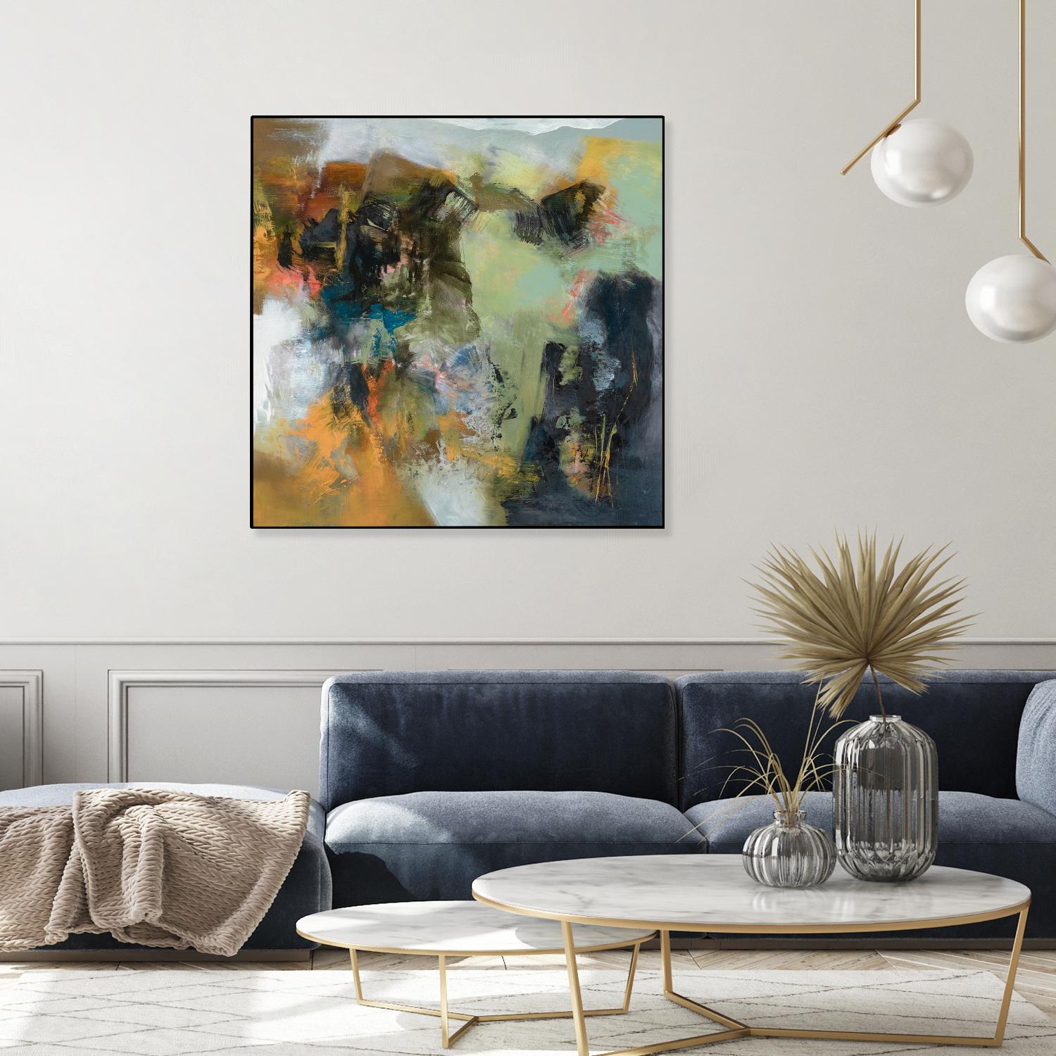 Rock Corral by Emilia Arana on GIANT ART - multicolor abstracts, contemporary