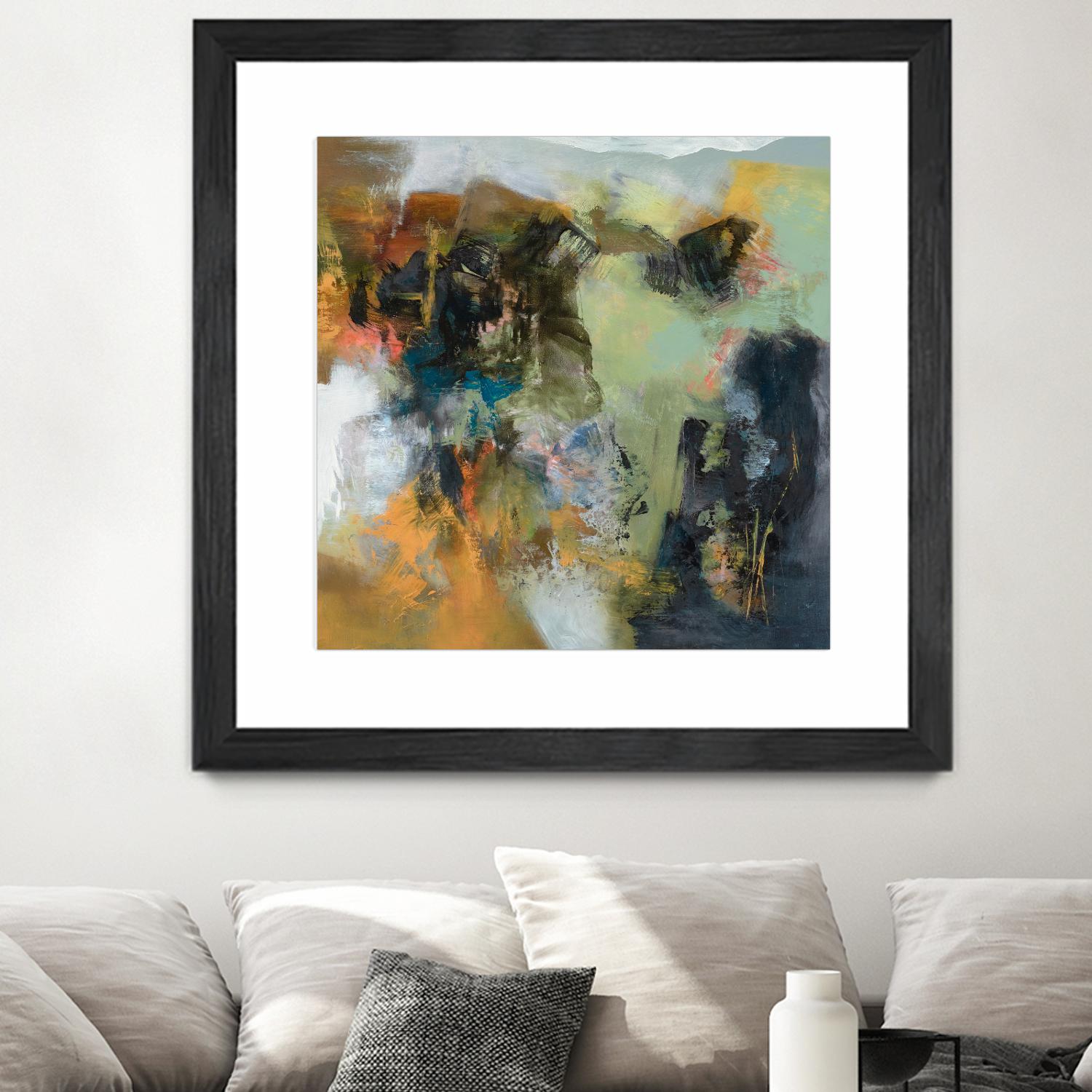 Rock Corral by Emilia Arana on GIANT ART - multicolor abstracts, contemporary