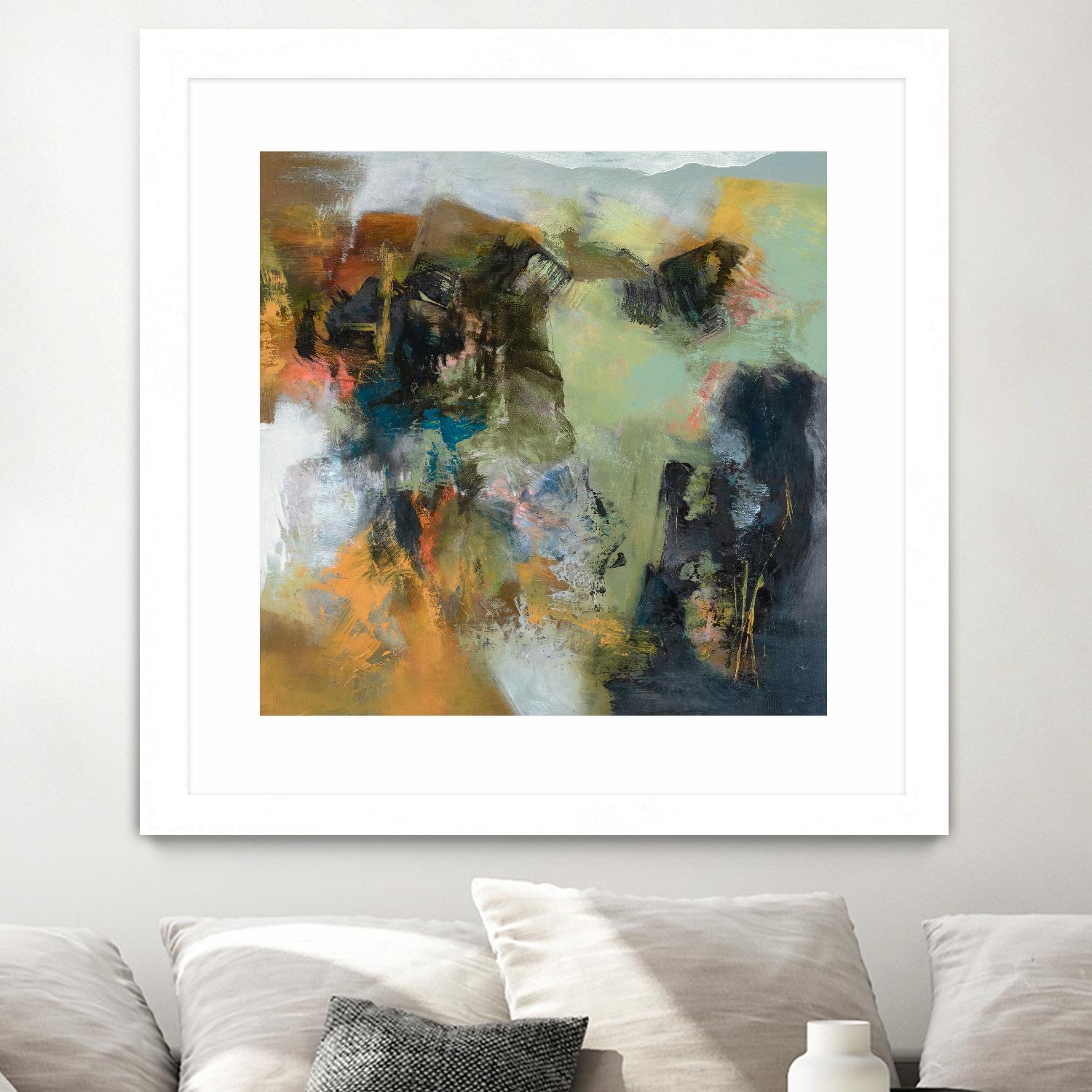 Rock Corral by Emilia Arana on GIANT ART - multicolor abstracts, contemporary