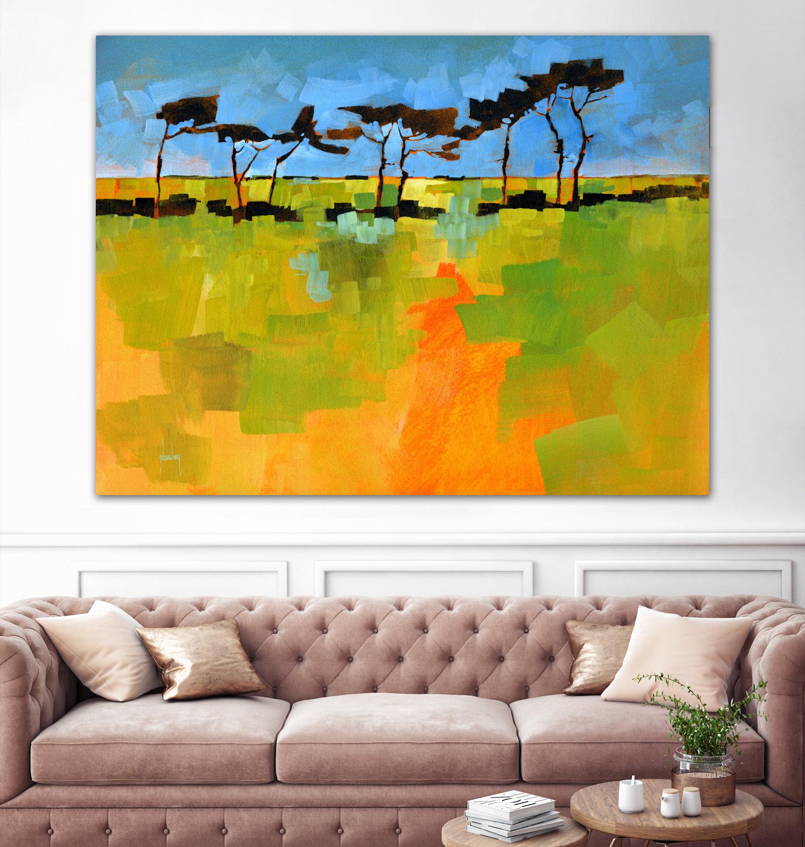 Suffolk Scots by Paul Bailey on GIANT ART - multicolor landscapes; contemporary