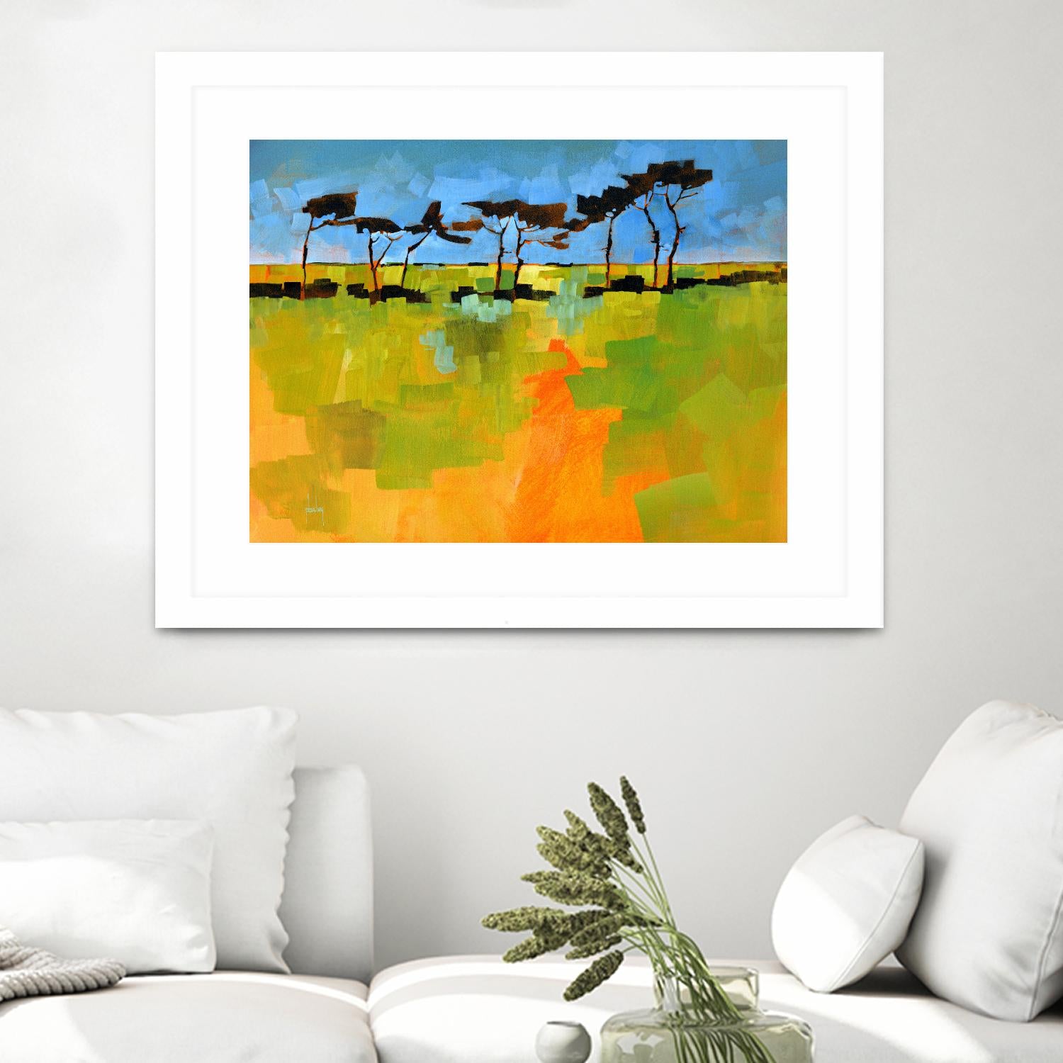 Suffolk Scots by Paul Bailey on GIANT ART - multicolor landscapes; contemporary