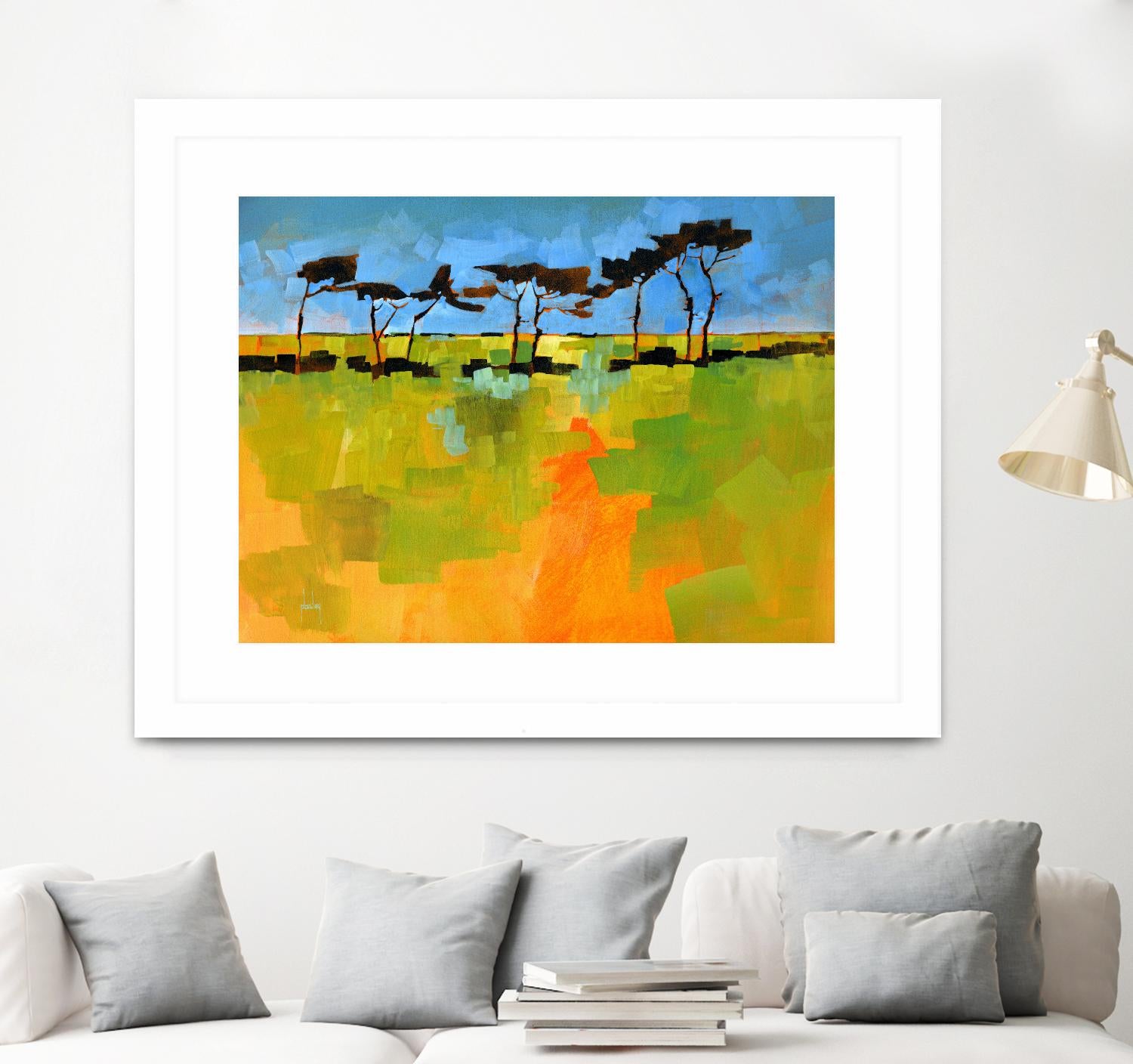 Suffolk Scots by Paul Bailey on GIANT ART - multicolor landscapes; contemporary