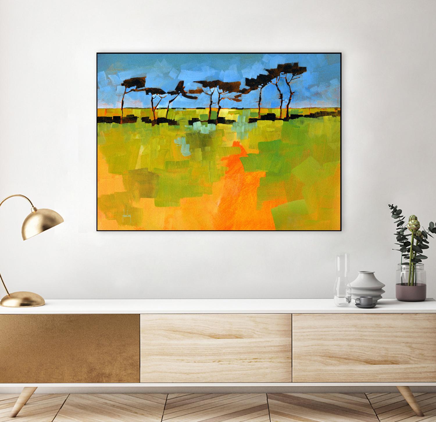 Suffolk Scots by Paul Bailey on GIANT ART - multicolor landscapes; contemporary