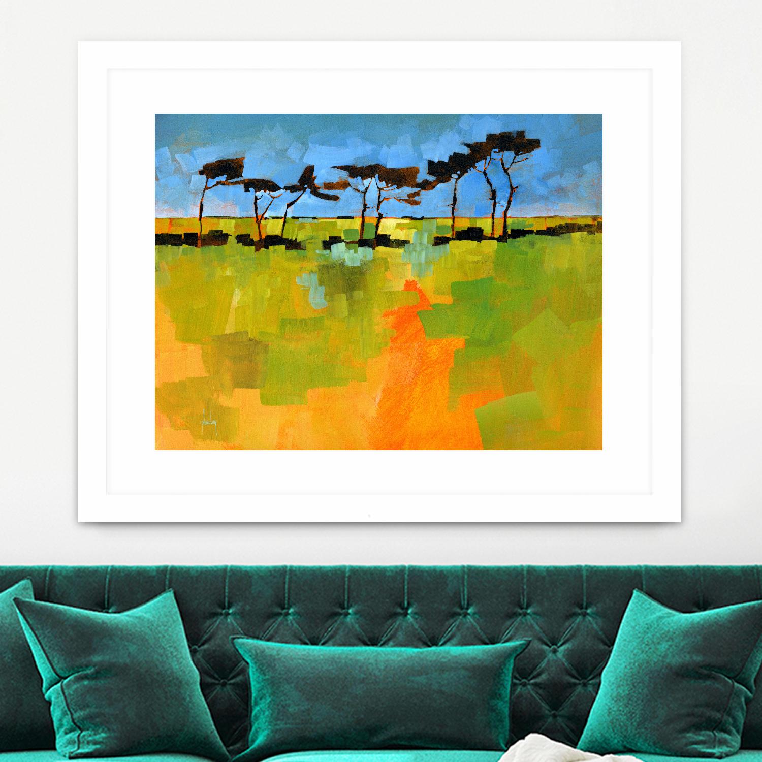 Suffolk Scots by Paul Bailey on GIANT ART - multicolor landscapes; contemporary