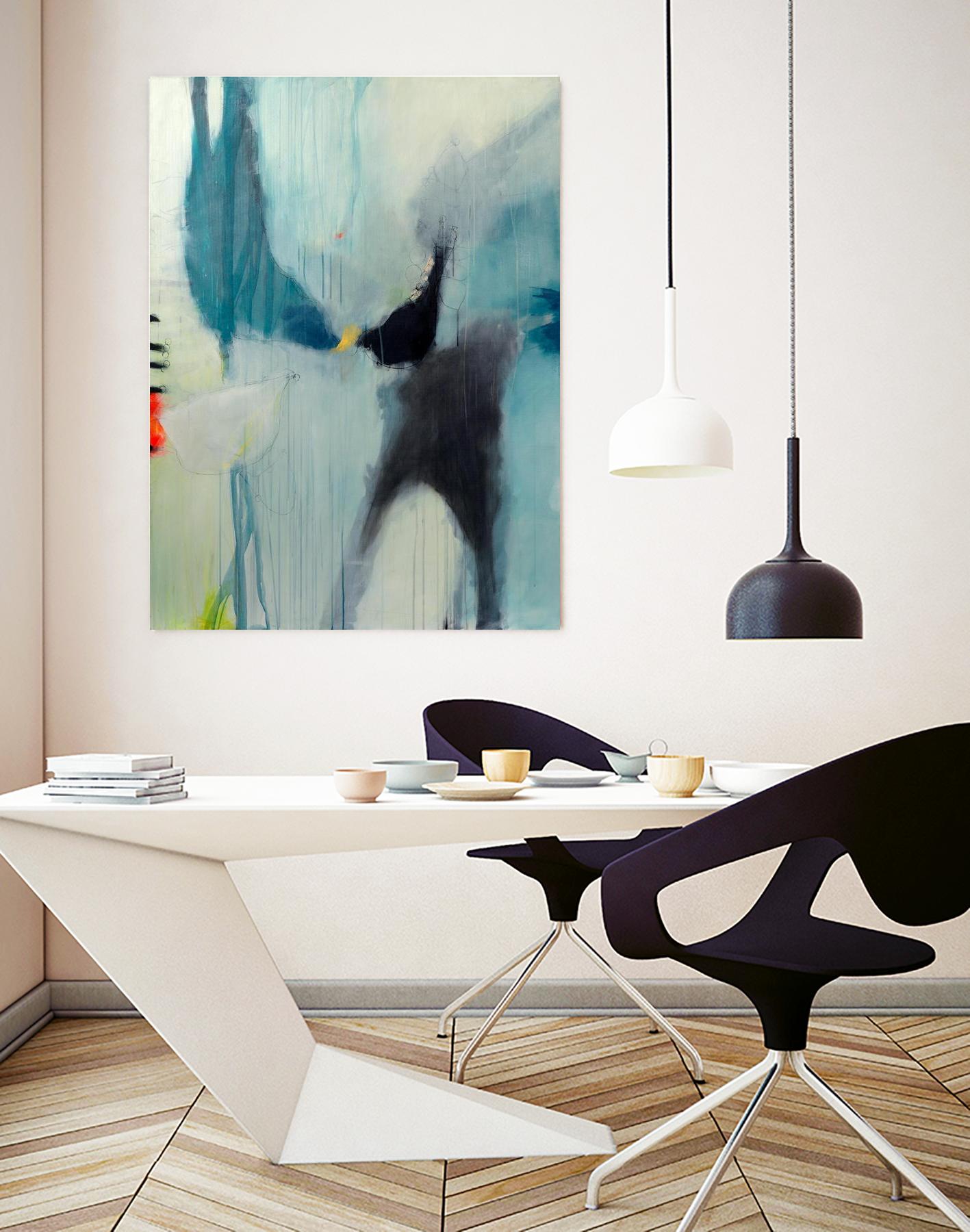 Farewell by Sidsel Brix on GIANT ART - multicolor abstracts, contemporary