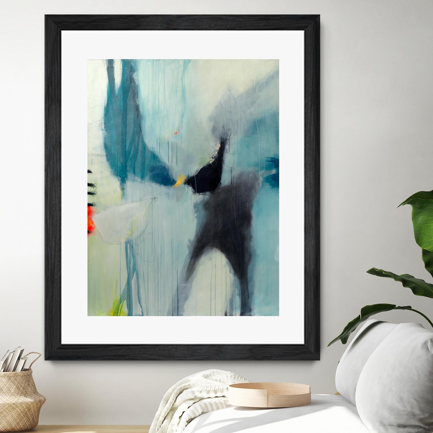 Farewell by Sidsel Brix on GIANT ART - multicolor abstracts, contemporary