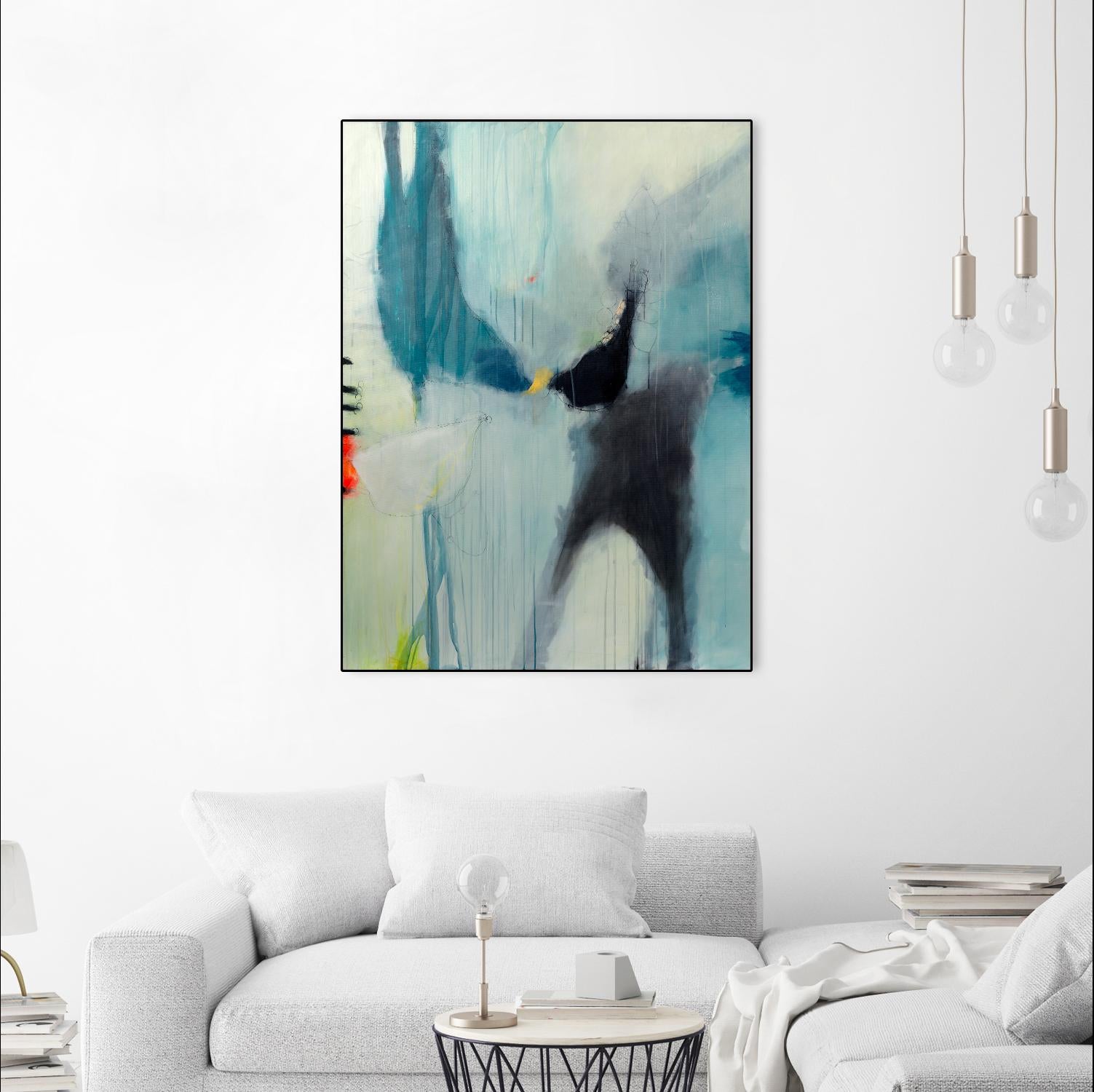 Farewell by Sidsel Brix on GIANT ART - multicolor abstracts, contemporary