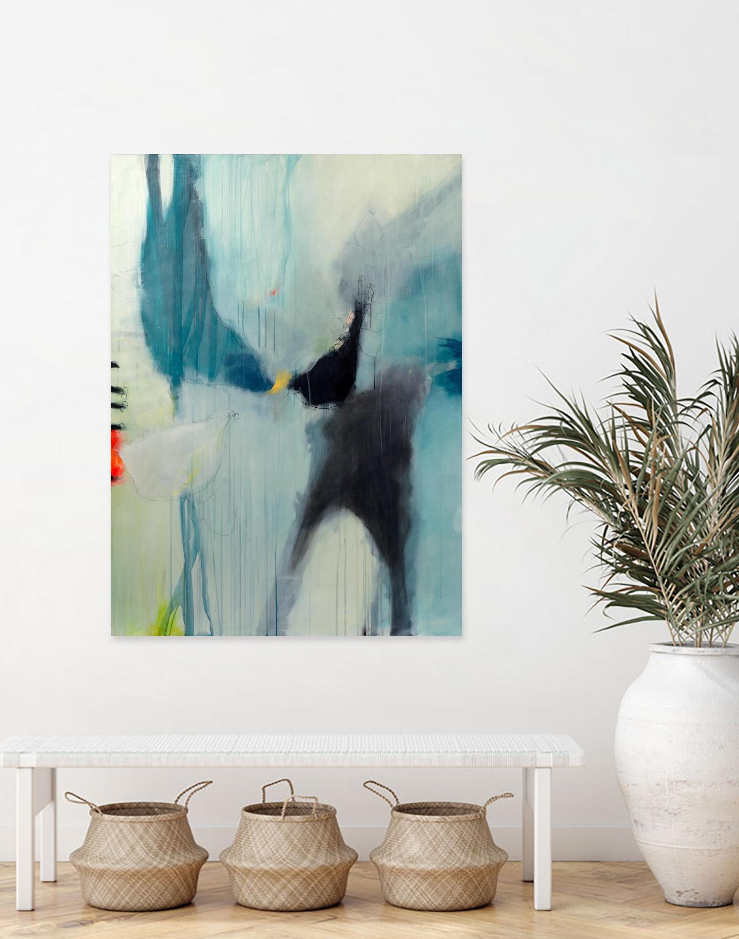 Farewell by Sidsel Brix on GIANT ART - multicolor abstracts, contemporary