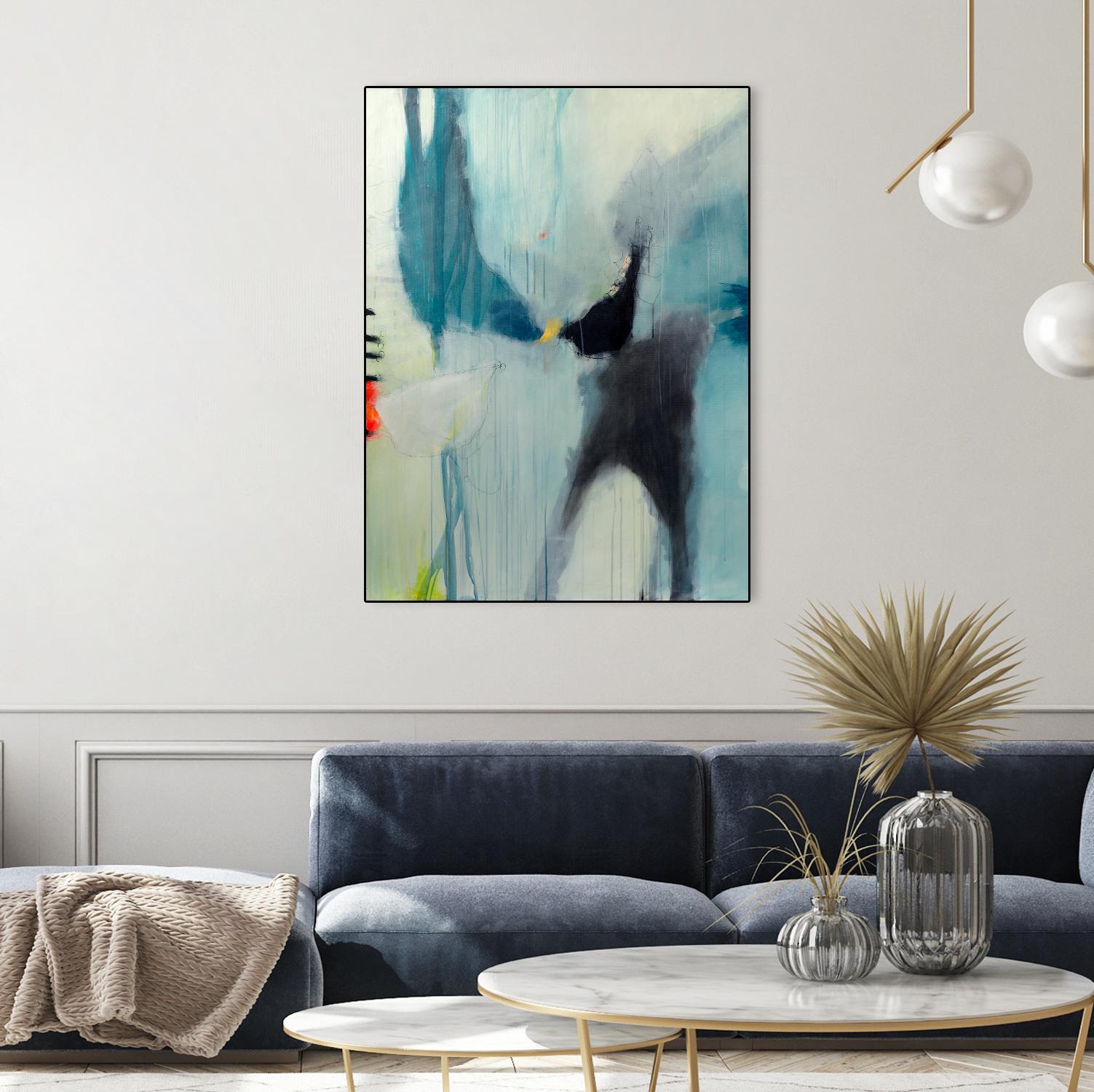 Farewell by Sidsel Brix on GIANT ART - multicolor abstracts, contemporary