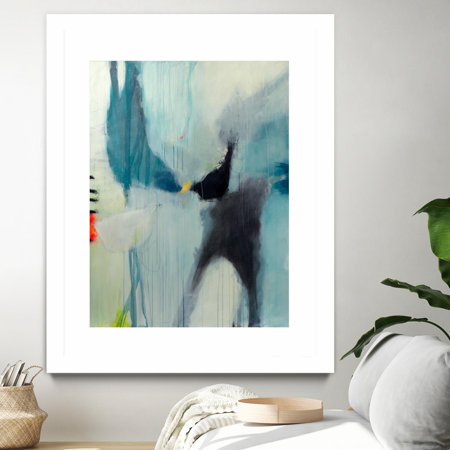 Farewell by Sidsel Brix on GIANT ART - multicolor abstracts, contemporary