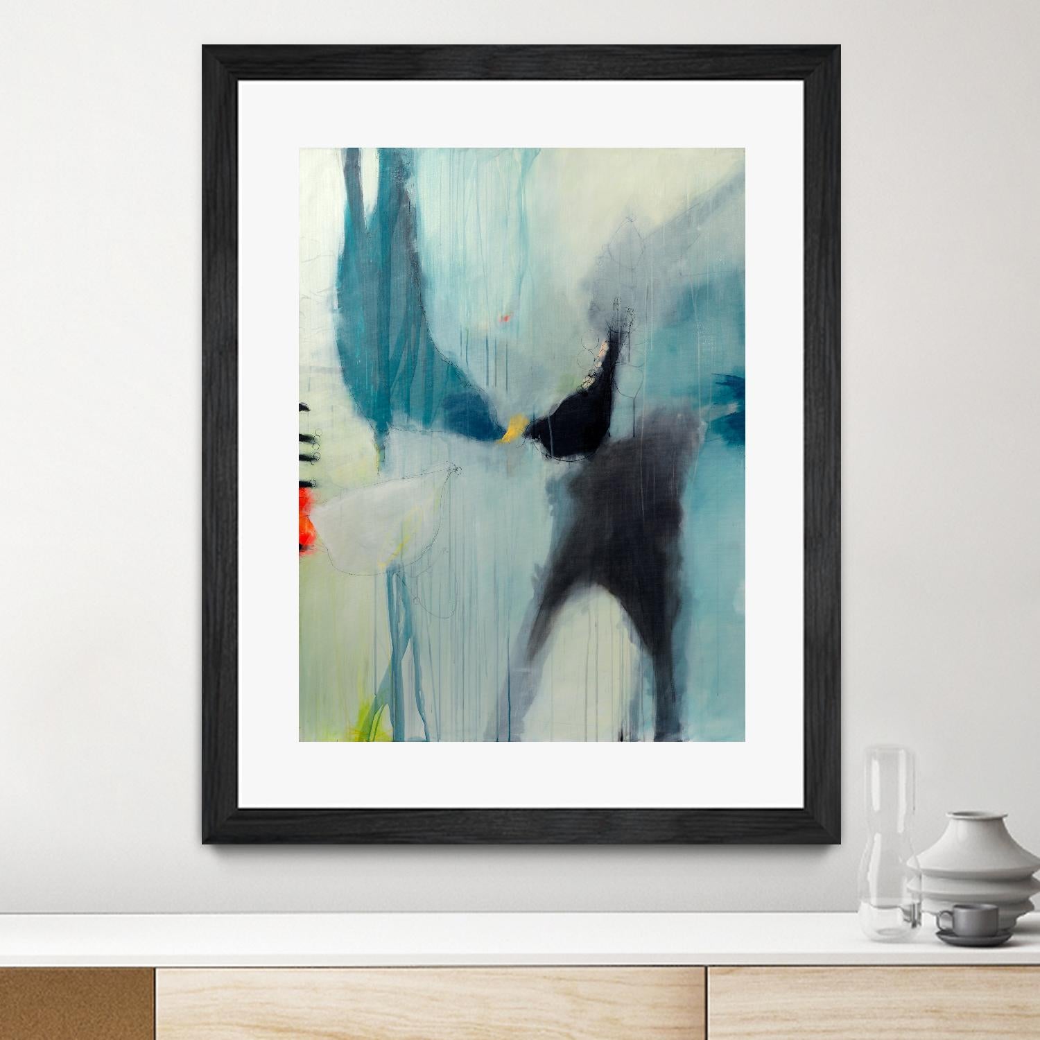 Farewell by Sidsel Brix on GIANT ART - multicolor abstracts, contemporary