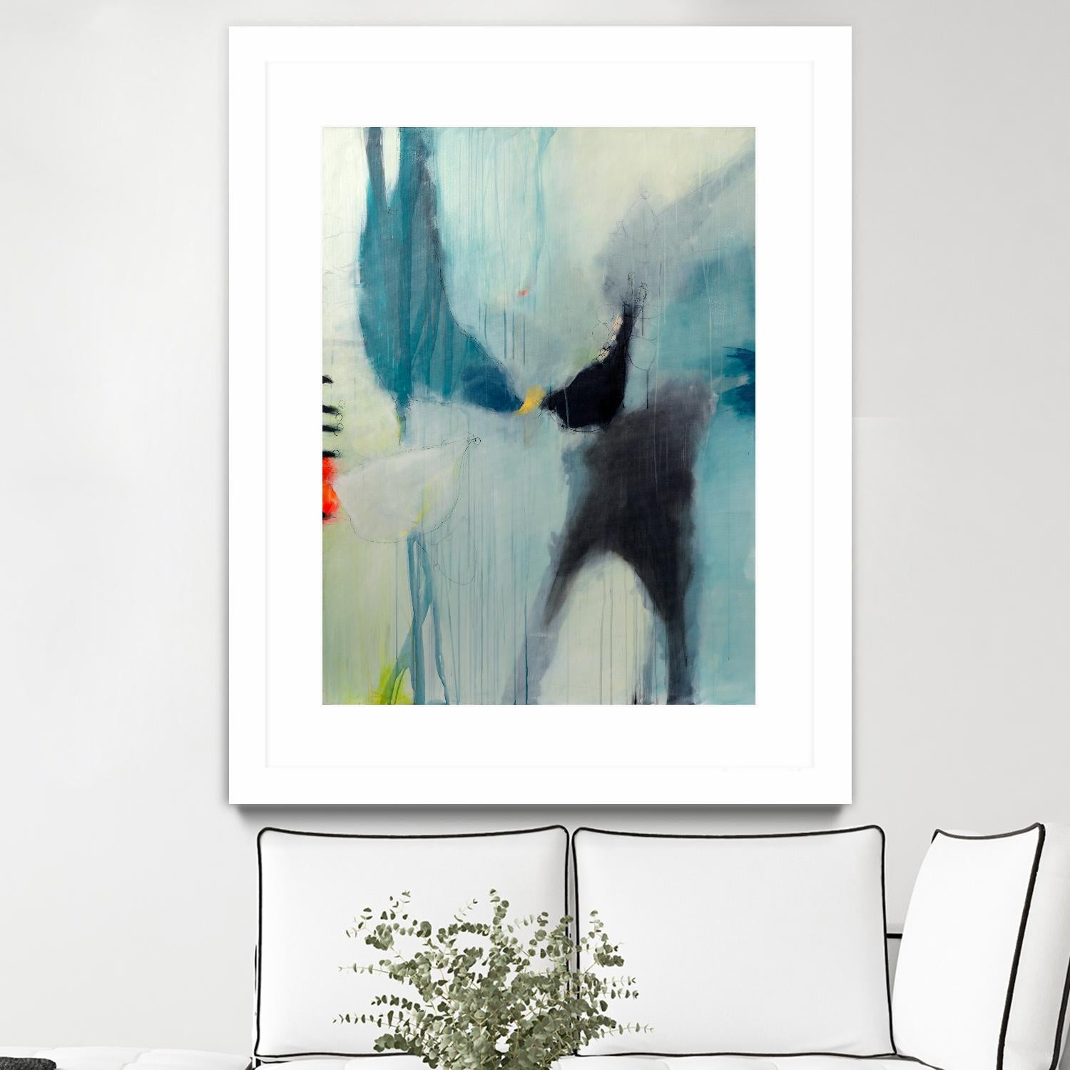 Farewell by Sidsel Brix on GIANT ART - multicolor abstracts, contemporary